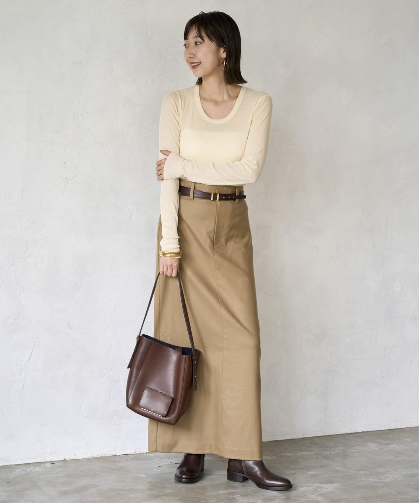 美品 Plage wisper rib long Tシャツ イエローC シアー 美品 Plage wisper rib long Tシャツ イエローC シアー - メルカリ