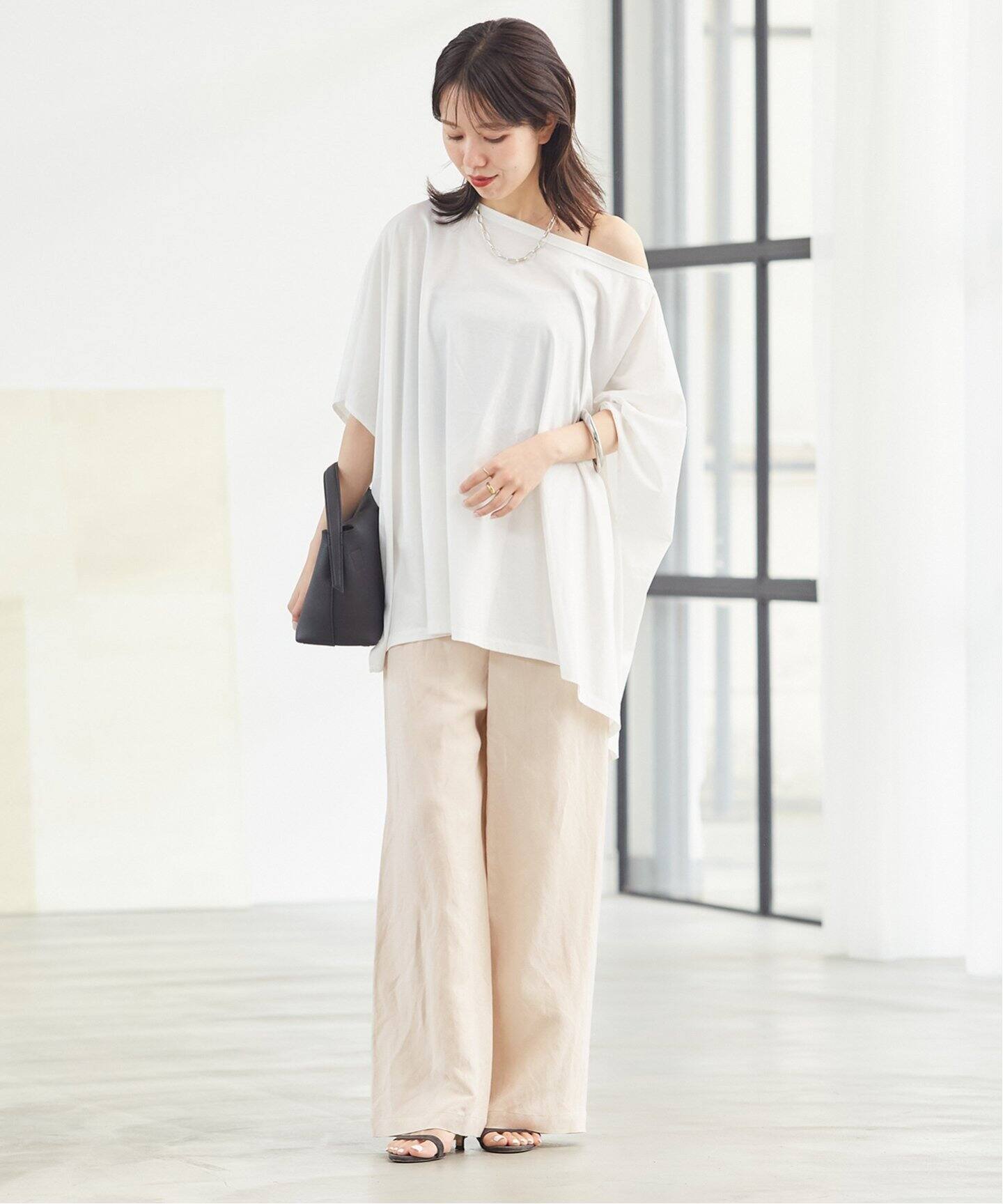 Super high guage poncho Tシャツ（Tシャツ／カットソー