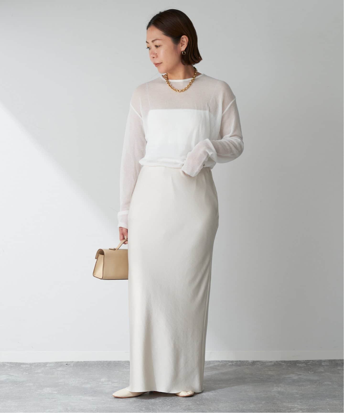 注目ショップ・ブランドのギフト 追加》SUPIMA SHEER Tシャツ（Tシャツ／カットソー WAFFLE トップス
