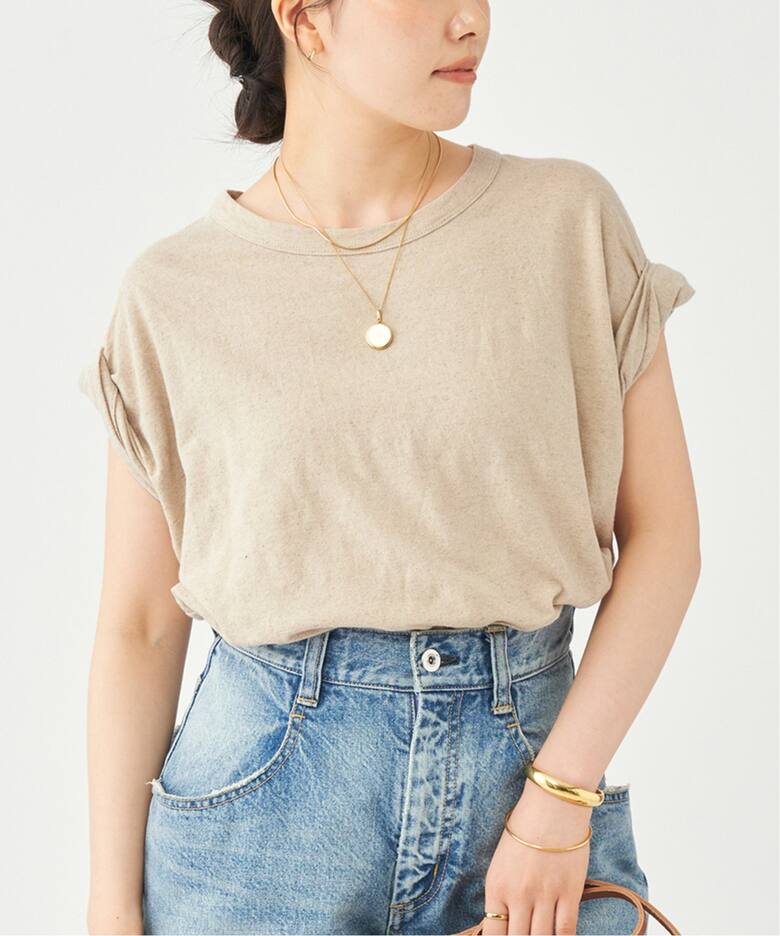 追加》LINEN COTTON Tシャツ（Tシャツ／カットソー）｜Plage 