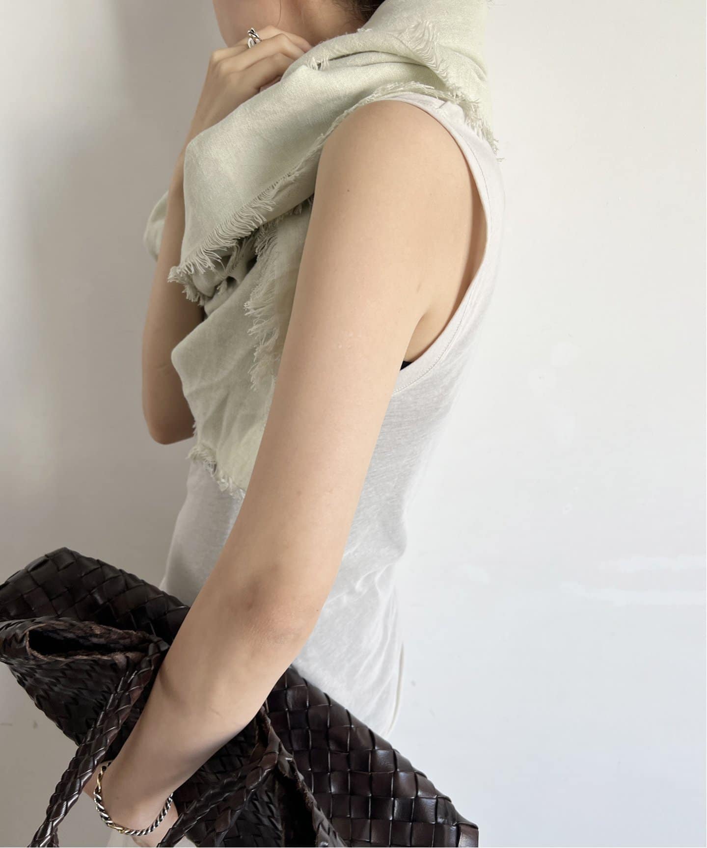 追加》COTTON LINEN SHEER N/S Tシャツ（Tシャツ／カットソー