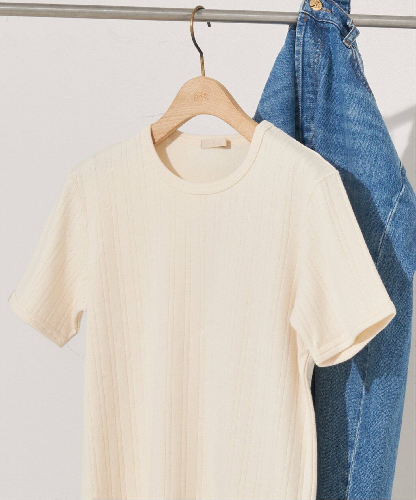 オーガニックコットン ハリヌキフライスTシャツ（Tシャツ／カットソー 