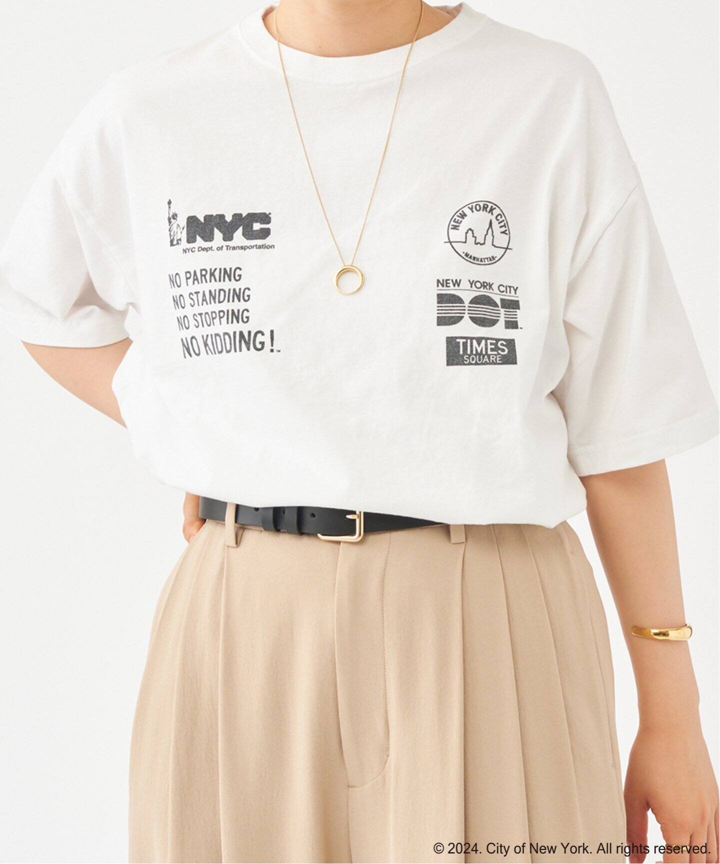 NYC ロゴTシャツ 2（Tシャツ／カットソー）｜Plage（プラージュ