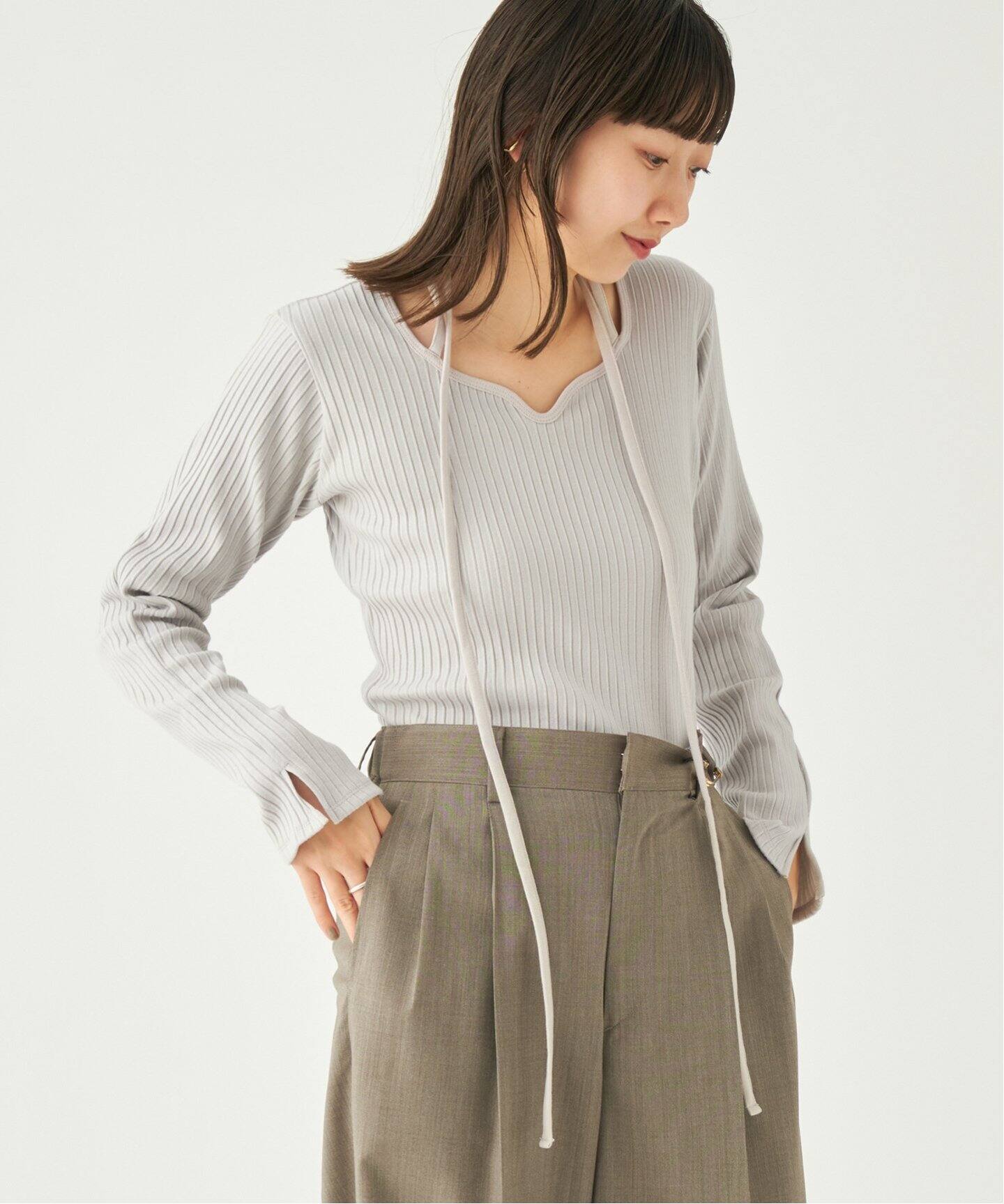 JANE SMITH/ジェーンスミス】別注 NECK CHORKER プルオーバー（Tシャツ  