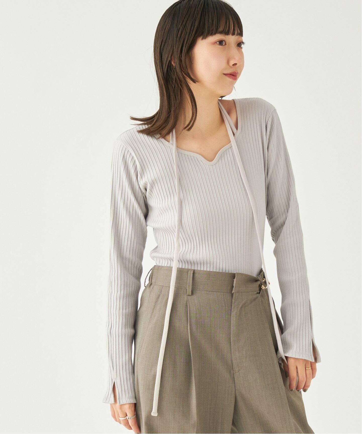 JANE SMITH/ジェーンスミス】別注 NECK CHORKER プルオーバー（Tシャツ  