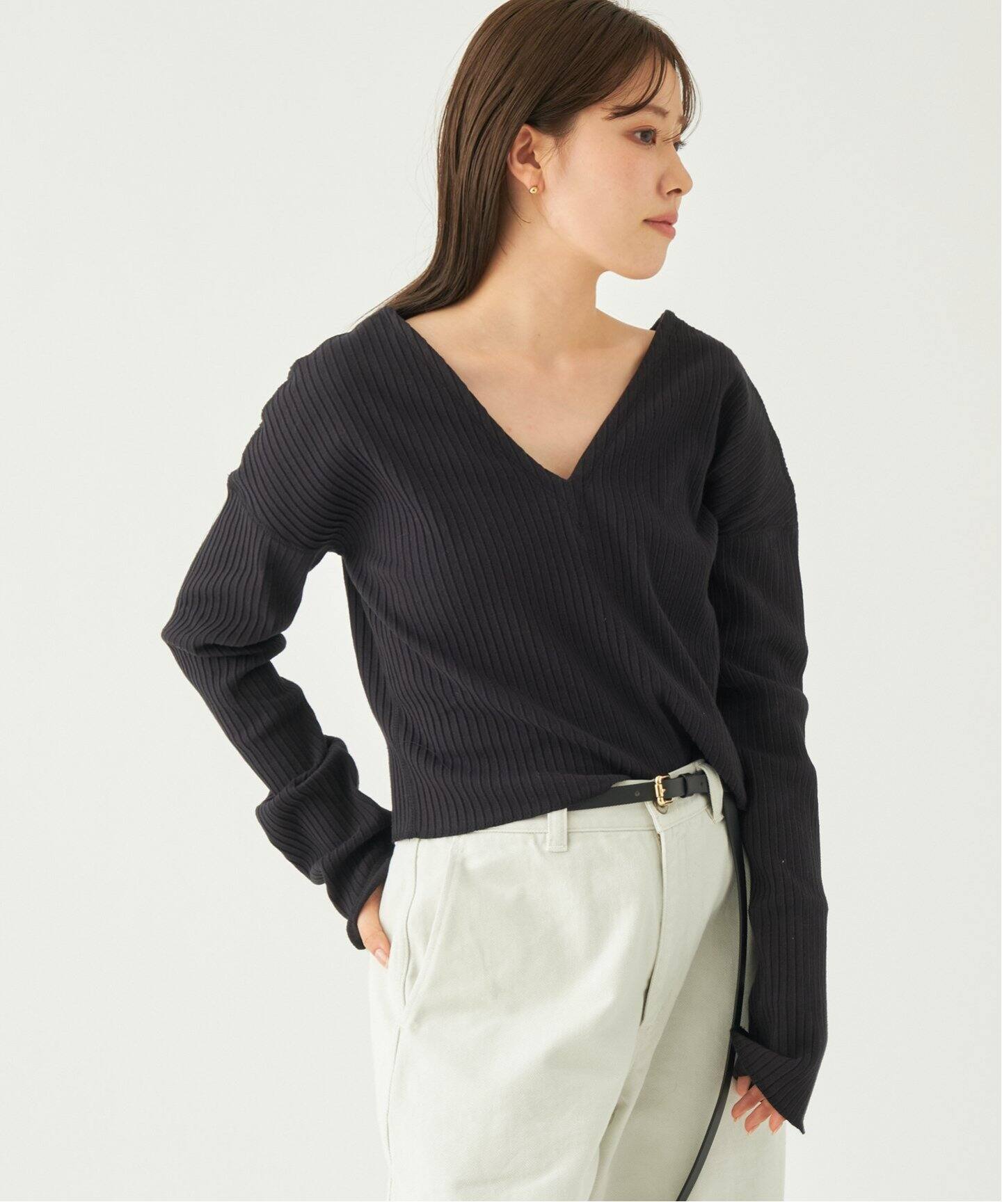 JANE SMITH/ジェーンスミス】別注 V SHORT プルオーバー（Tシャツ  