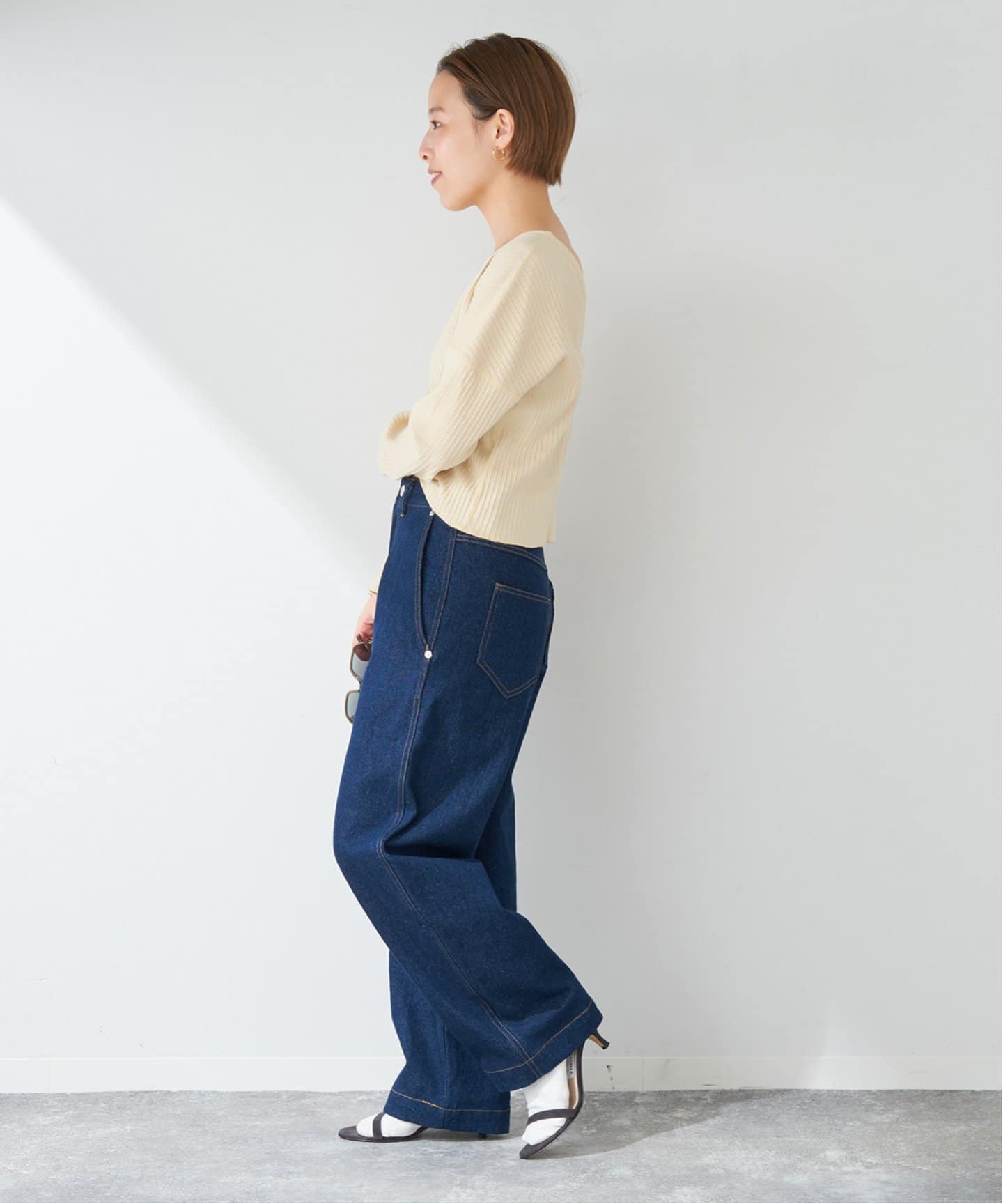 新品未使用⭐︎JANE SMITH⭐︎plage別注 V SHORT プルオーバー