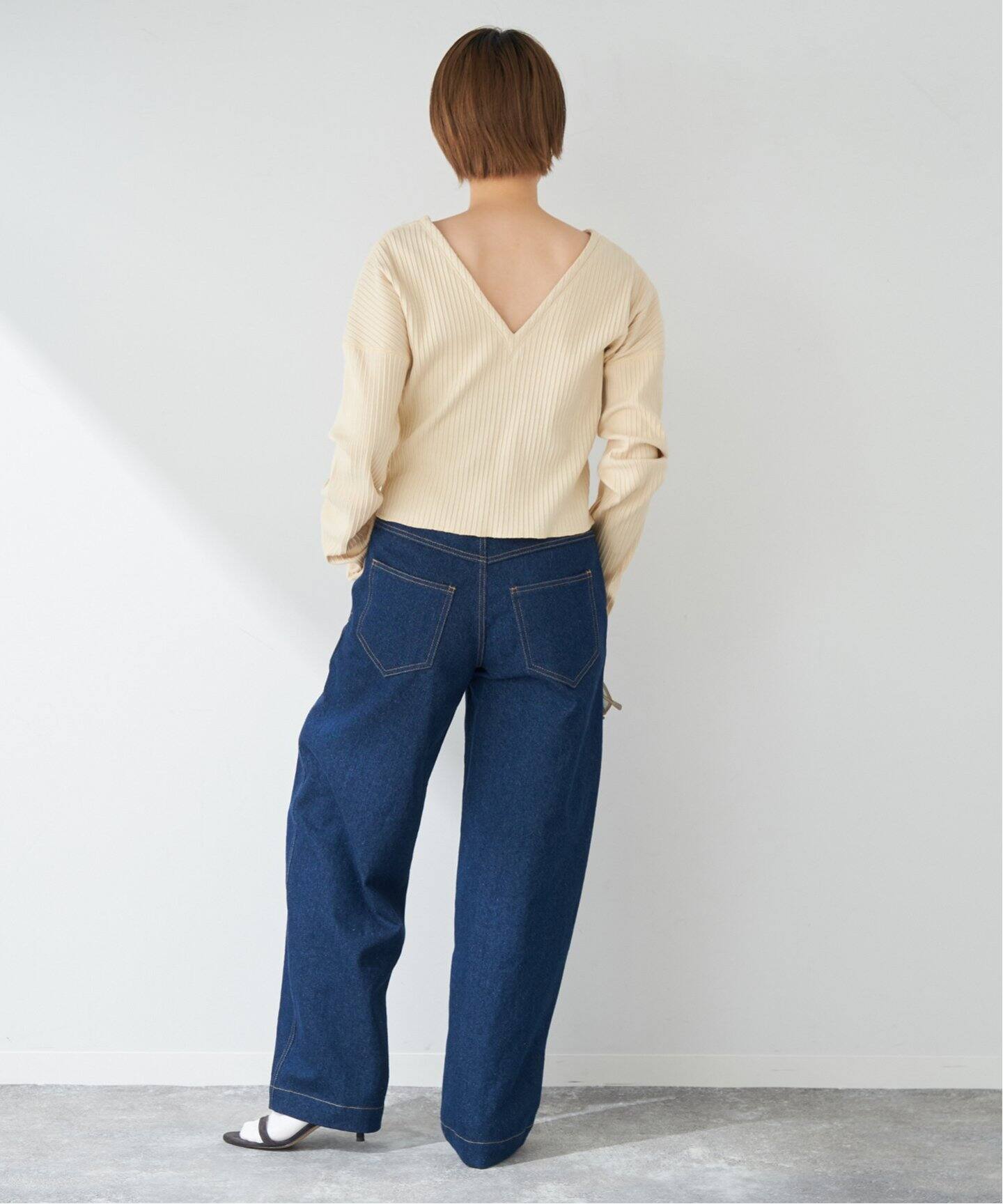 JANE SMITH/ジェーンスミス】別注 V SHORT プルオーバー（Tシャツ 