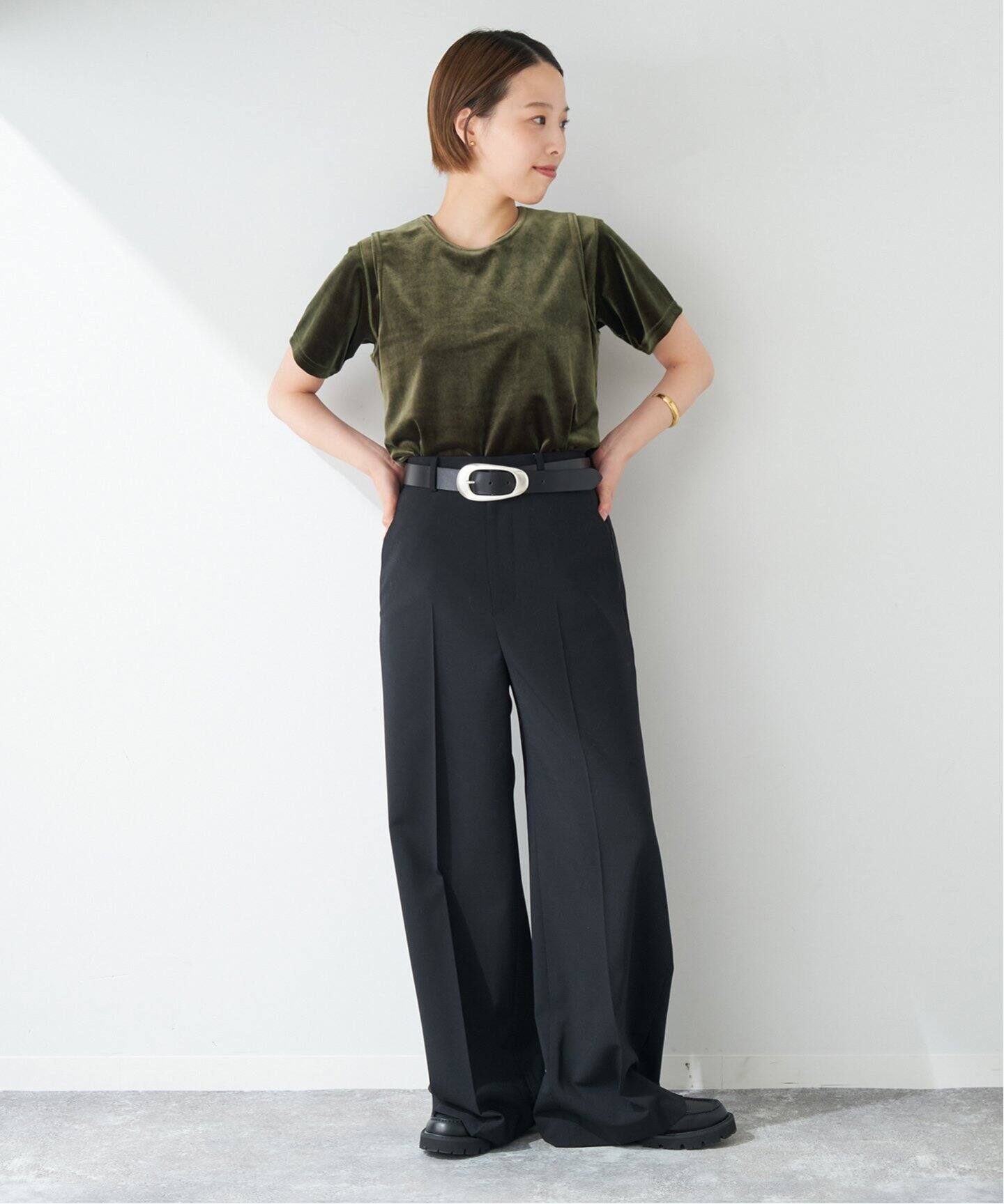 SIMONE WILD/シモーネ ワイルド】RELAXED FIT BASIC Tシャツ（Tシャツ 