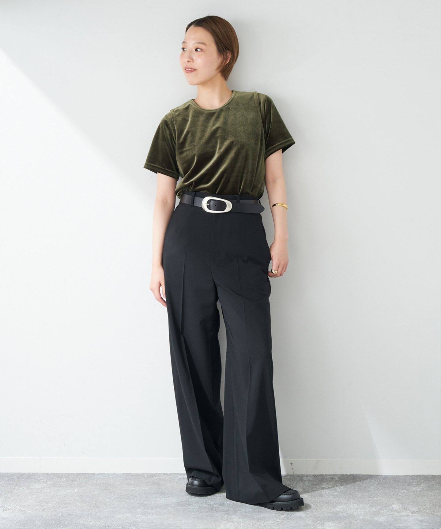 SIMONE WILD/シモーネ ワイルド】RELAXED FIT BASIC Tシャツ（Tシャツ 