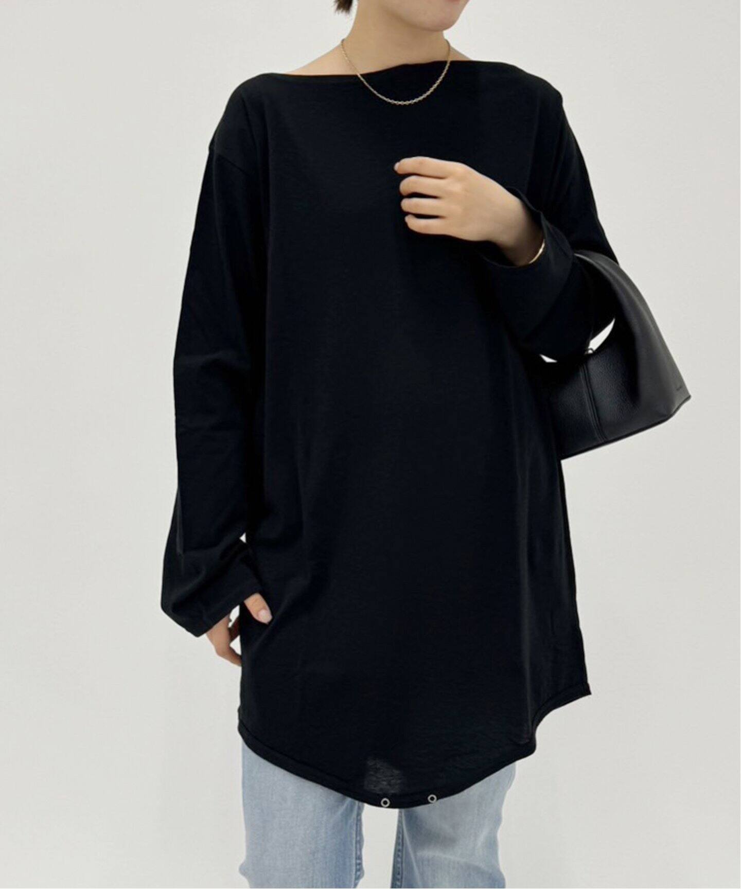 専用 TanC TOKYO/ワンショルダーデザインのロンパースカットソー by ｜長袖 