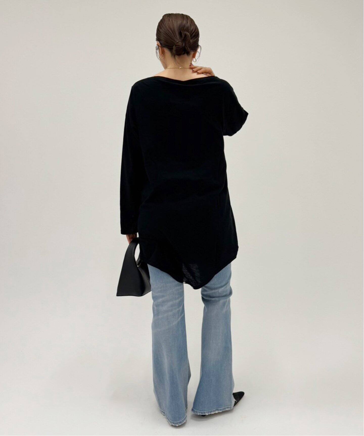 専用 TanC TOKYO/ワンショルダーデザインのロンパースカットソー by ｜長袖 