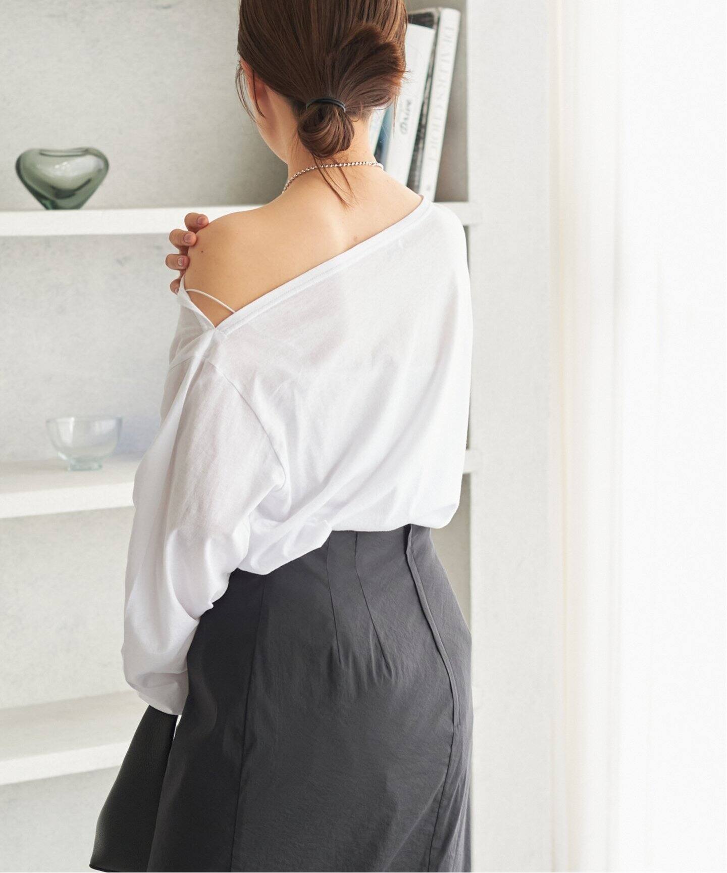 TanC TOKYO/タンクトウキョウ】ASYMMETRY ROMPERS トップス（Tシャツ 