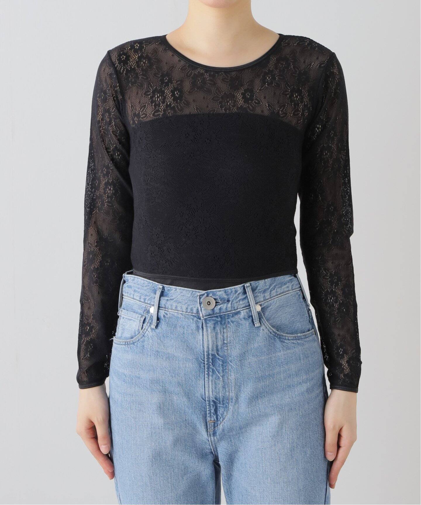 TanC TOKYO/タンクトウキョウ】 LOUNGE BKLACE CRFOPPED Tシャツ（T 