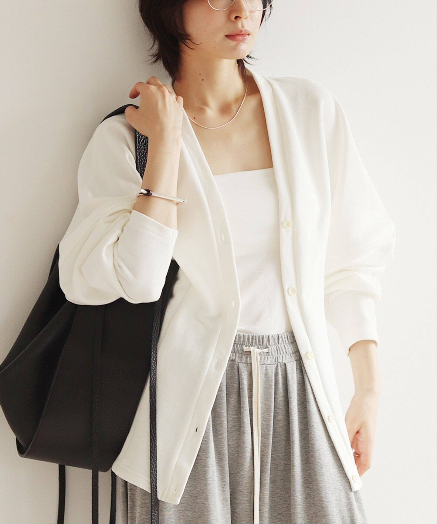 SEEALL/シーオール OVERSIZED SEAT カーディガン（Tシャツ／カットソー  