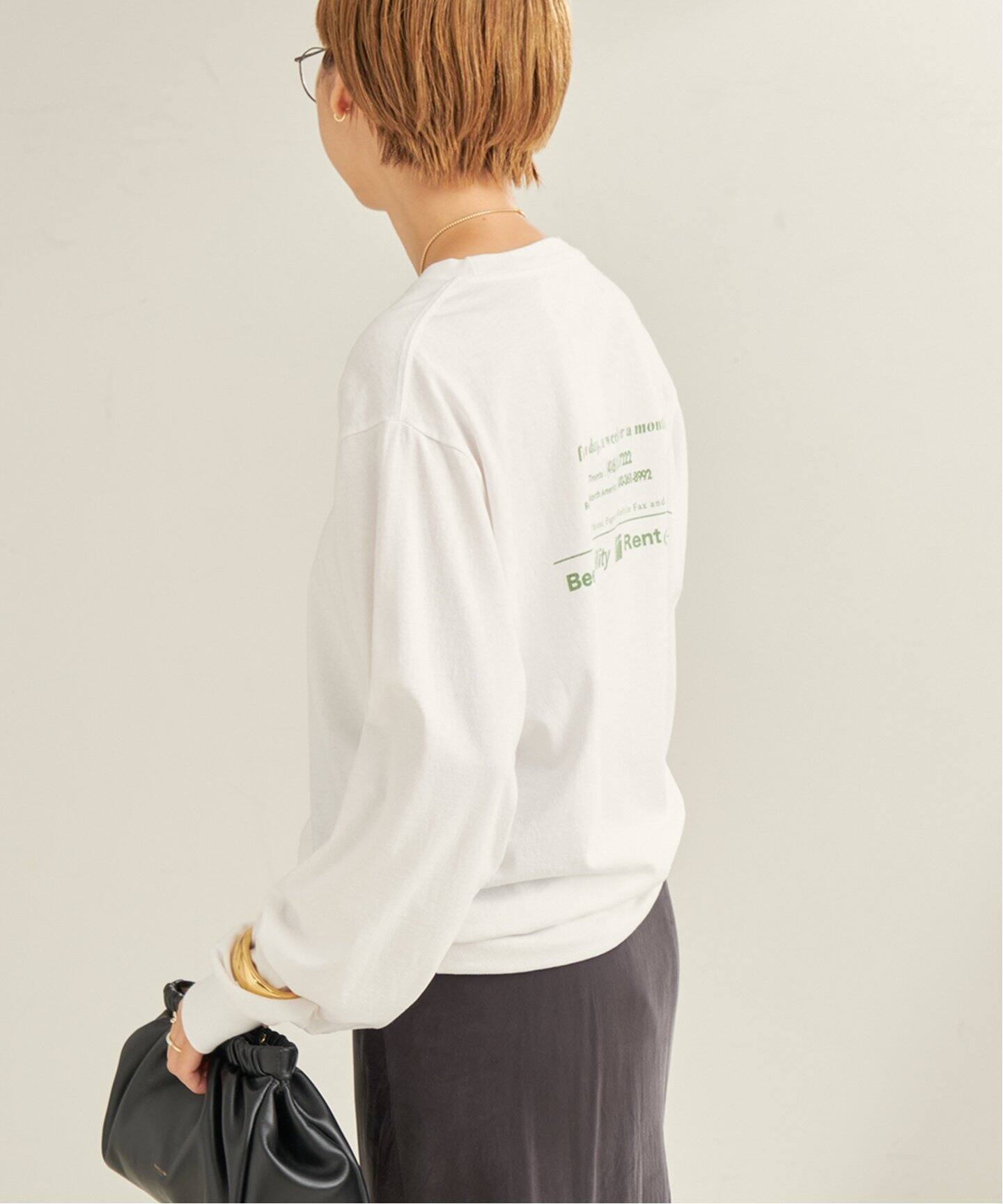 ophrys / オフリス 別注 L/SL TEEシャツ/DEPARTMENT3-1（Tシャツ
