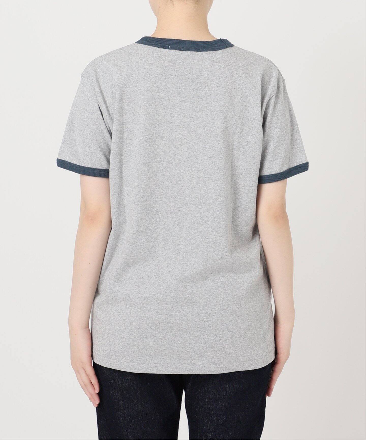 SLOBE citron. メッセージリンガーTEE WEB限定》SLOBE citron. SMILEY リンガーTEE（Tシャツ