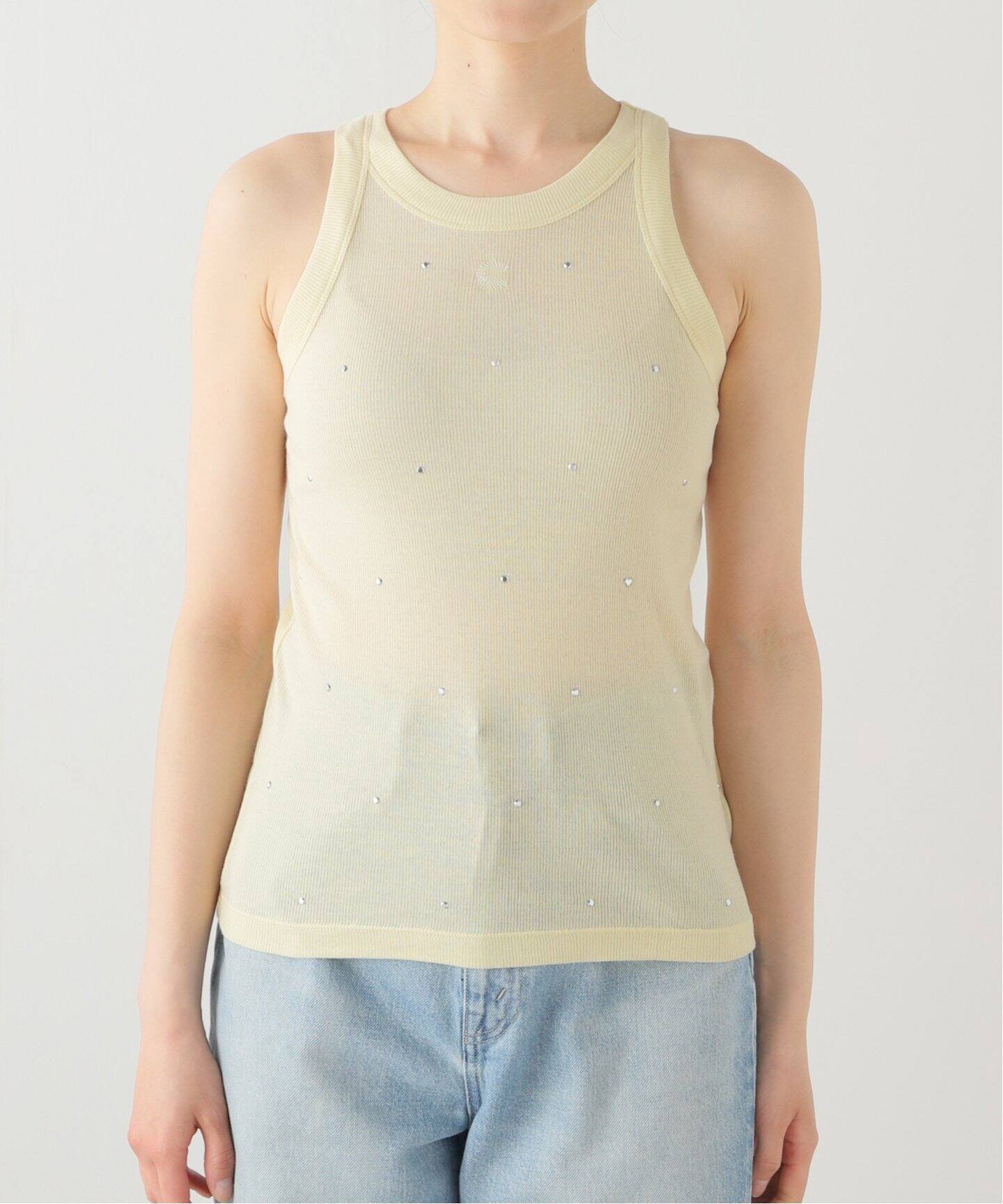 SLOBE IENA
ダブルループビッグラペルショートコート SLOBE citron. アソートタンクトップ（タンクトップ）｜SLOBE