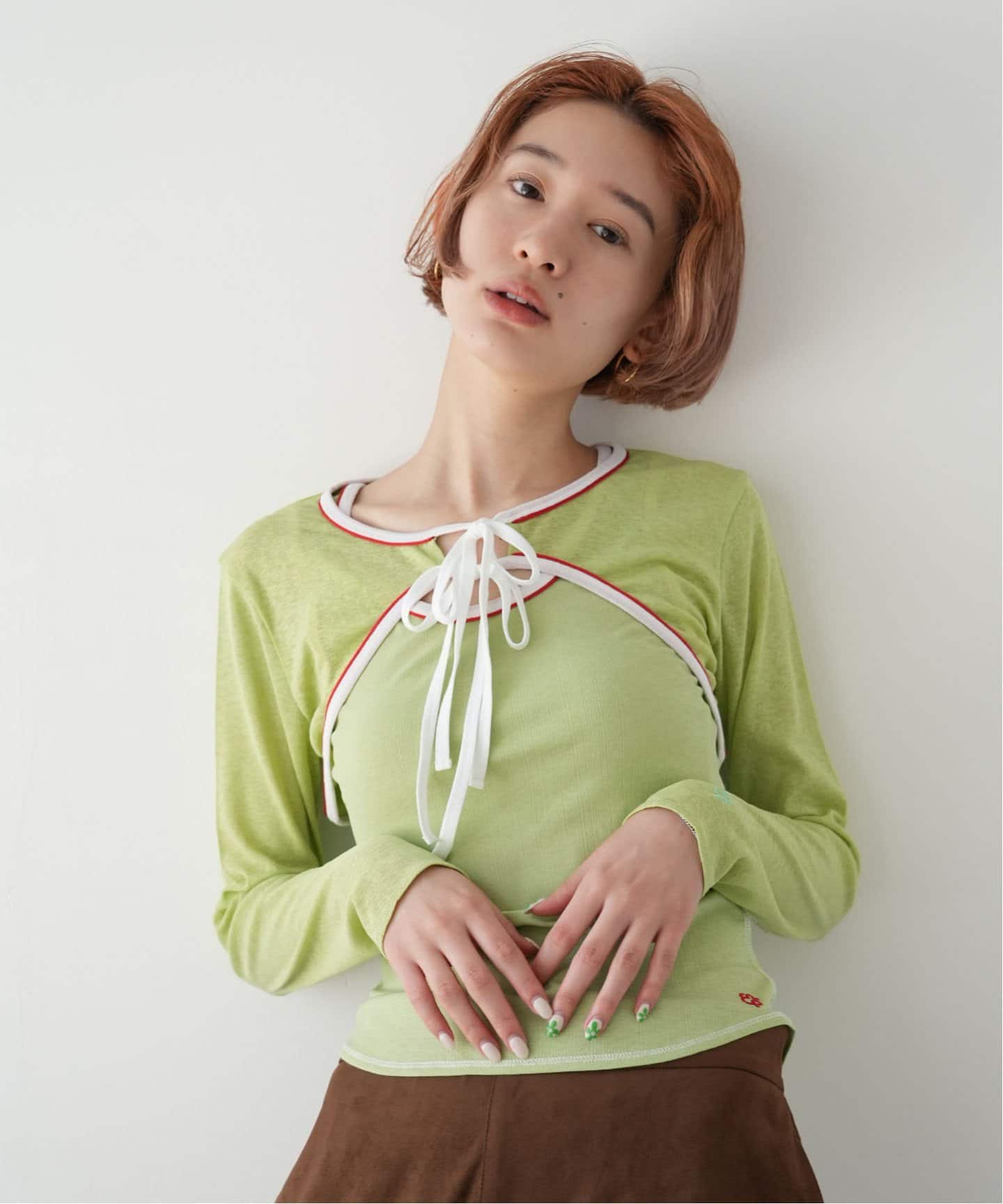 WEB限定》SLOBE citron. BEYOND SHEER TWIN（Tシャツ