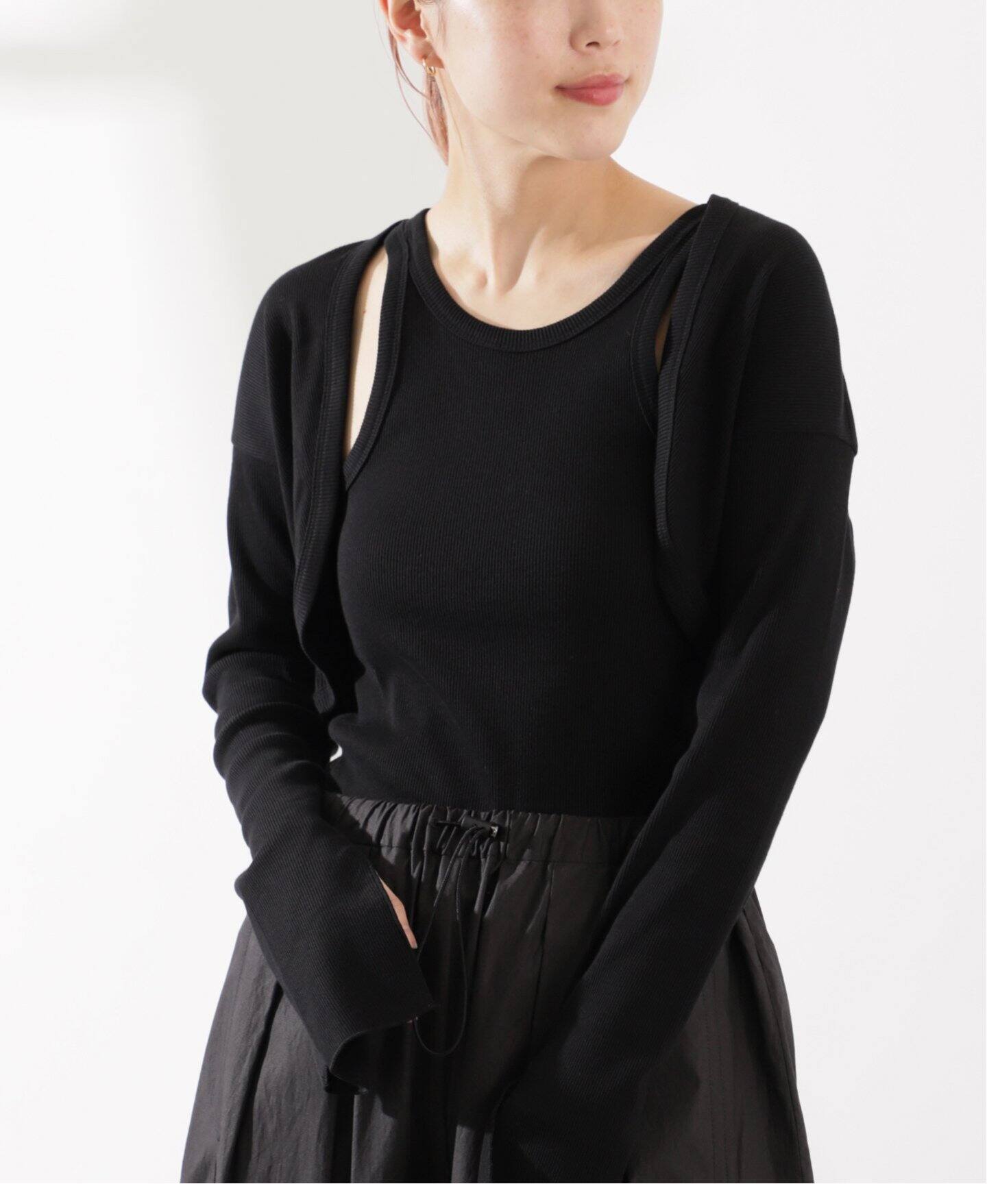 リブJERSEY セットプルオーバー（アンサンブル）｜VERMEIL par iena  