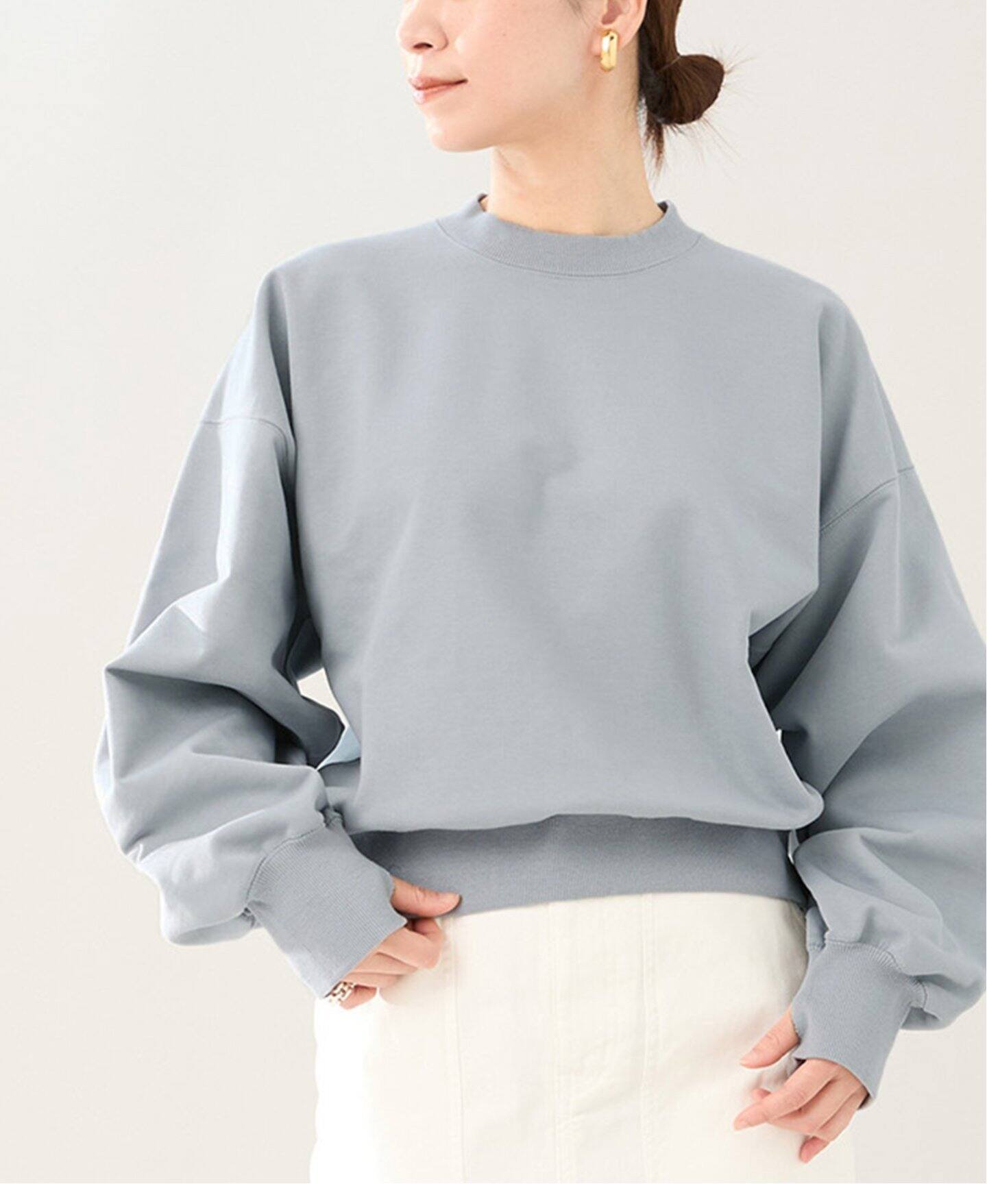 シルケットコットンsweat（スウェット）｜VERMEIL par iena 
