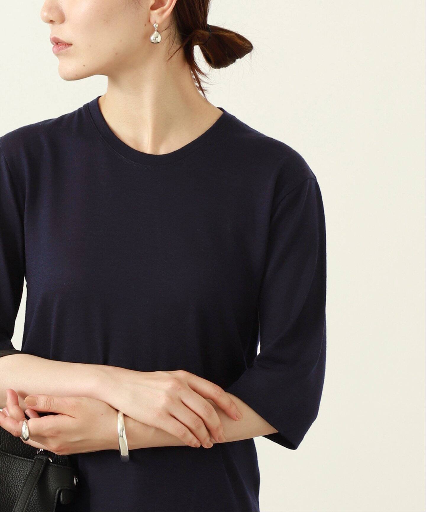 wool 100 jersey Tシャツ（Tシャツ／カットソー）｜VERMEIL par iena 