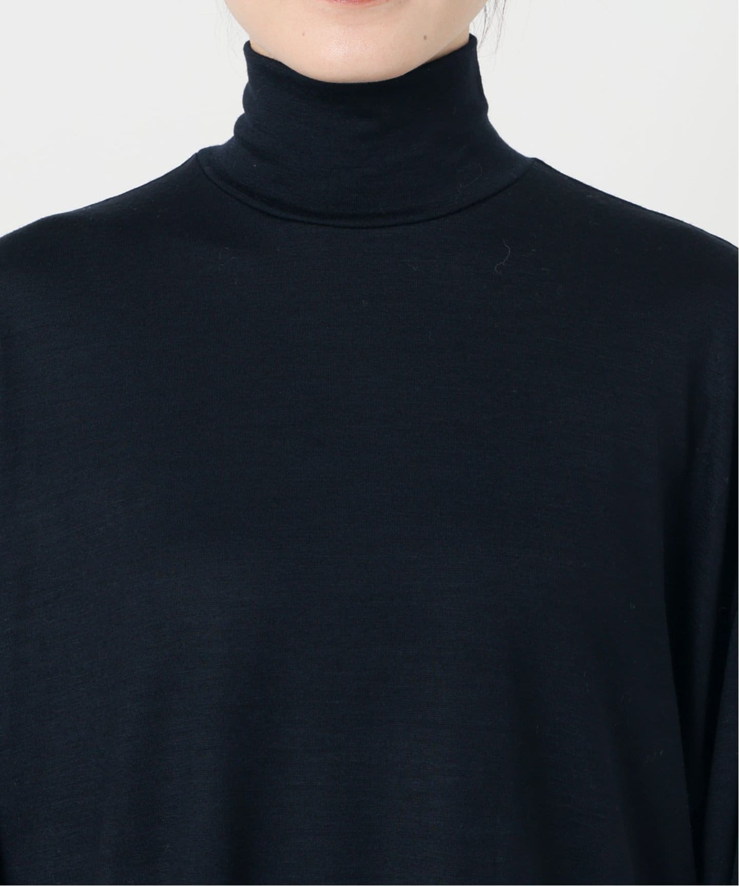 VERMEIL par iena ジャージーハイネックウール 追加》wool 100 jersey ハイネック（Tシャツ／カットソー）｜VERMEIL