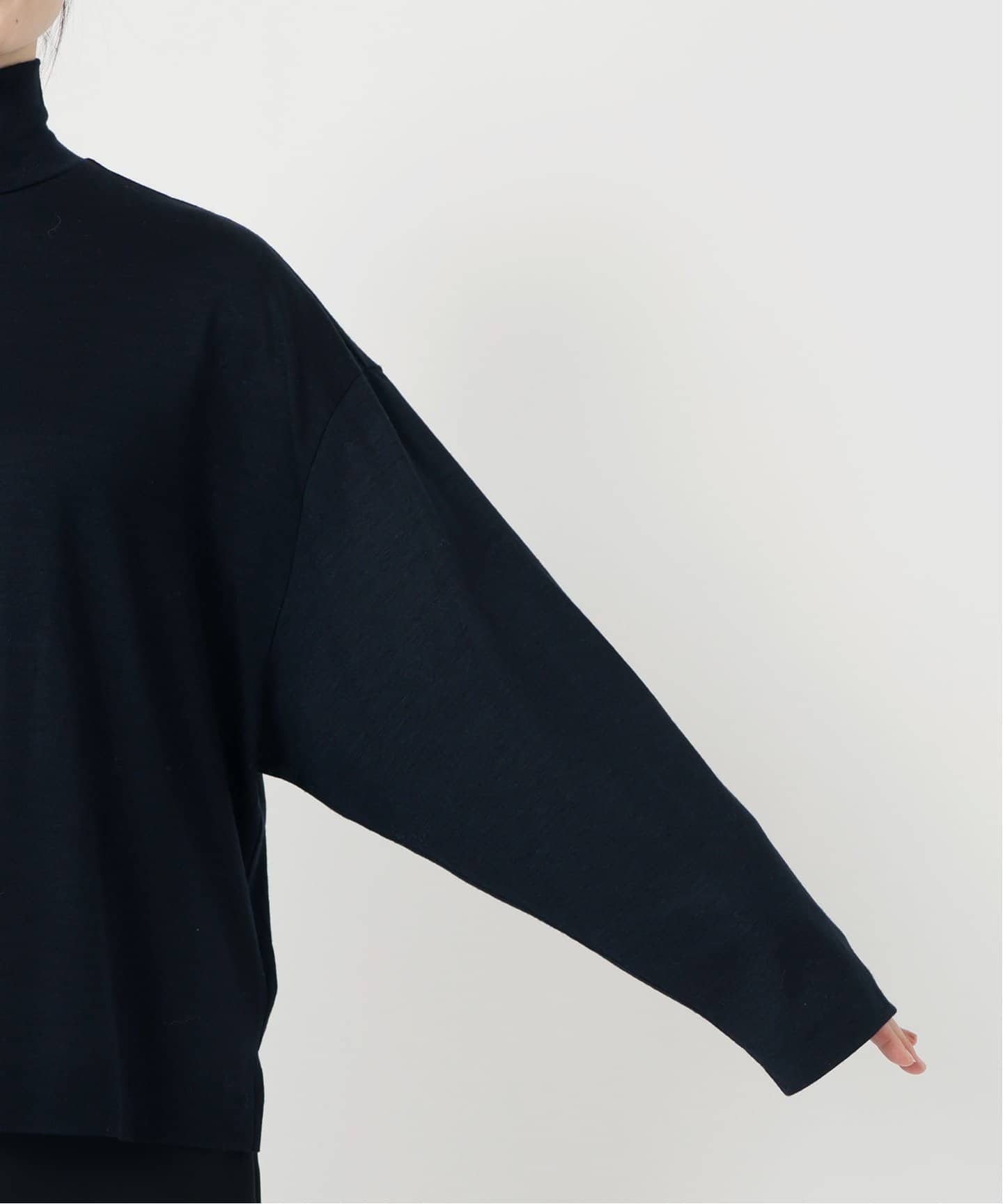 VERMEIL par iena ジャージーハイネックウール 追加》wool 100 jersey ハイネック（Tシャツ／カットソー）｜VERMEIL