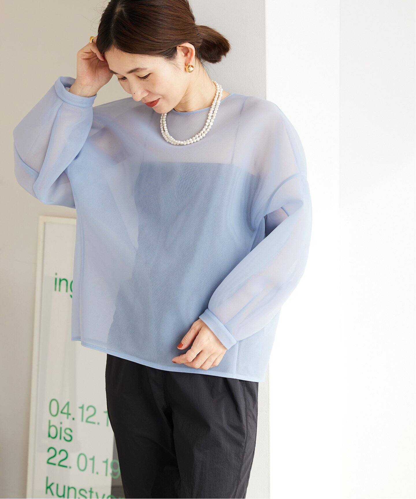 ダブルラッセル ダンボールプルオーバー（Tシャツ／カットソー  