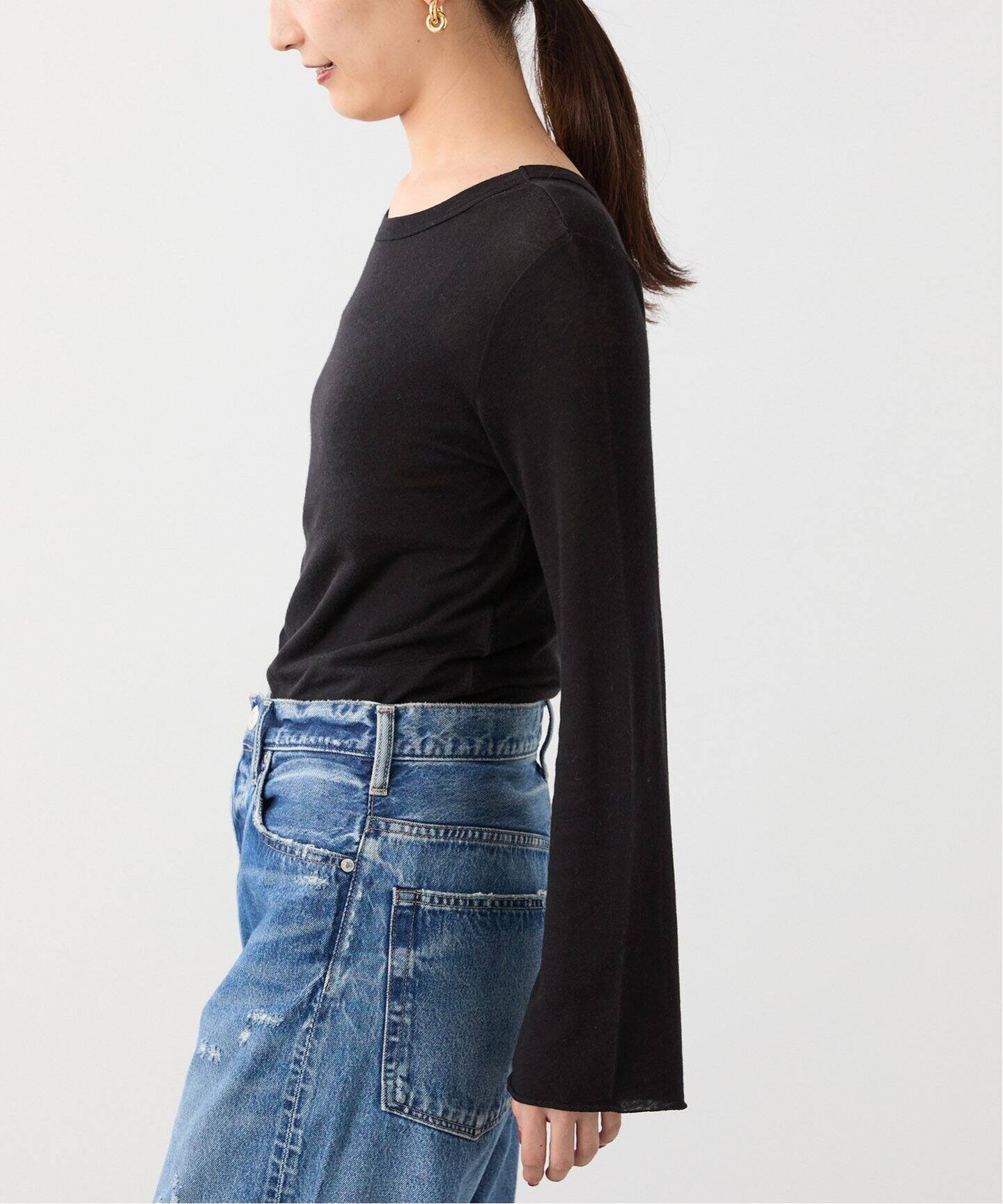 フレアスリーブプルオーバー（Tシャツ／カットソー）｜VERMEIL par  