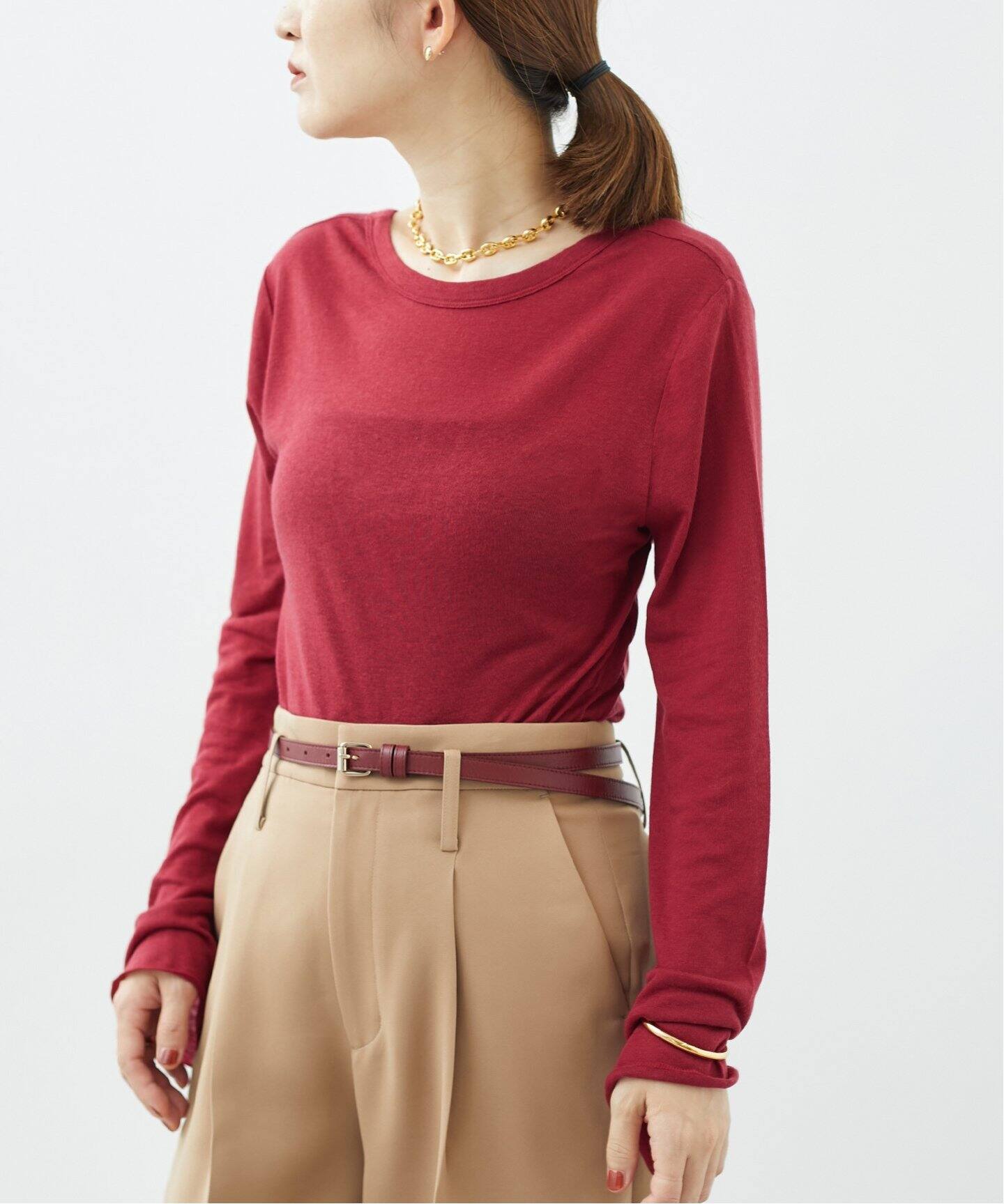 フレアスリーブプルオーバー（Tシャツ／カットソー）｜VERMEIL par  