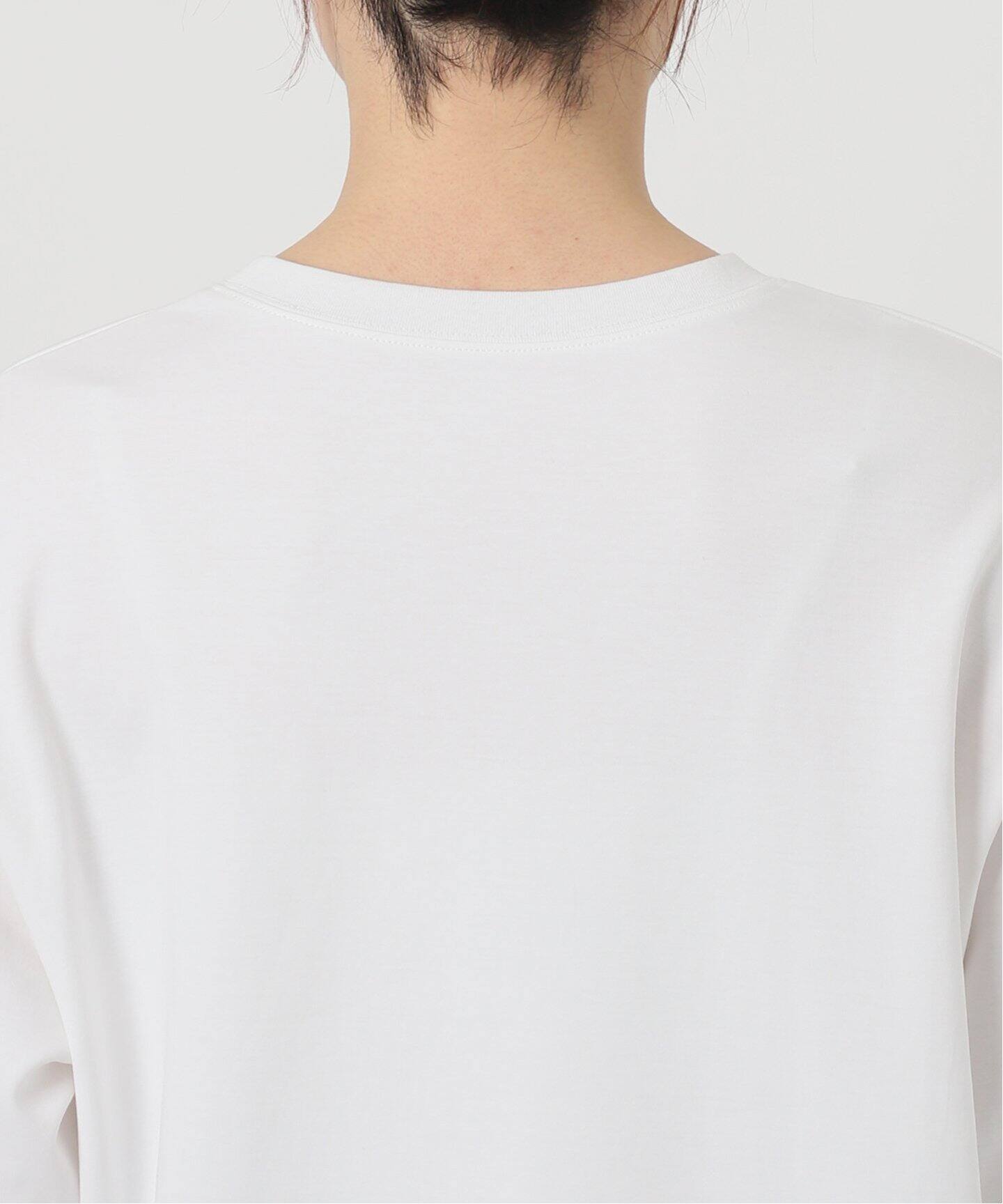 UJOH/ウジョー】Curve Hem Half Sleeve Tシャツ（Tシャツ／カットソー 