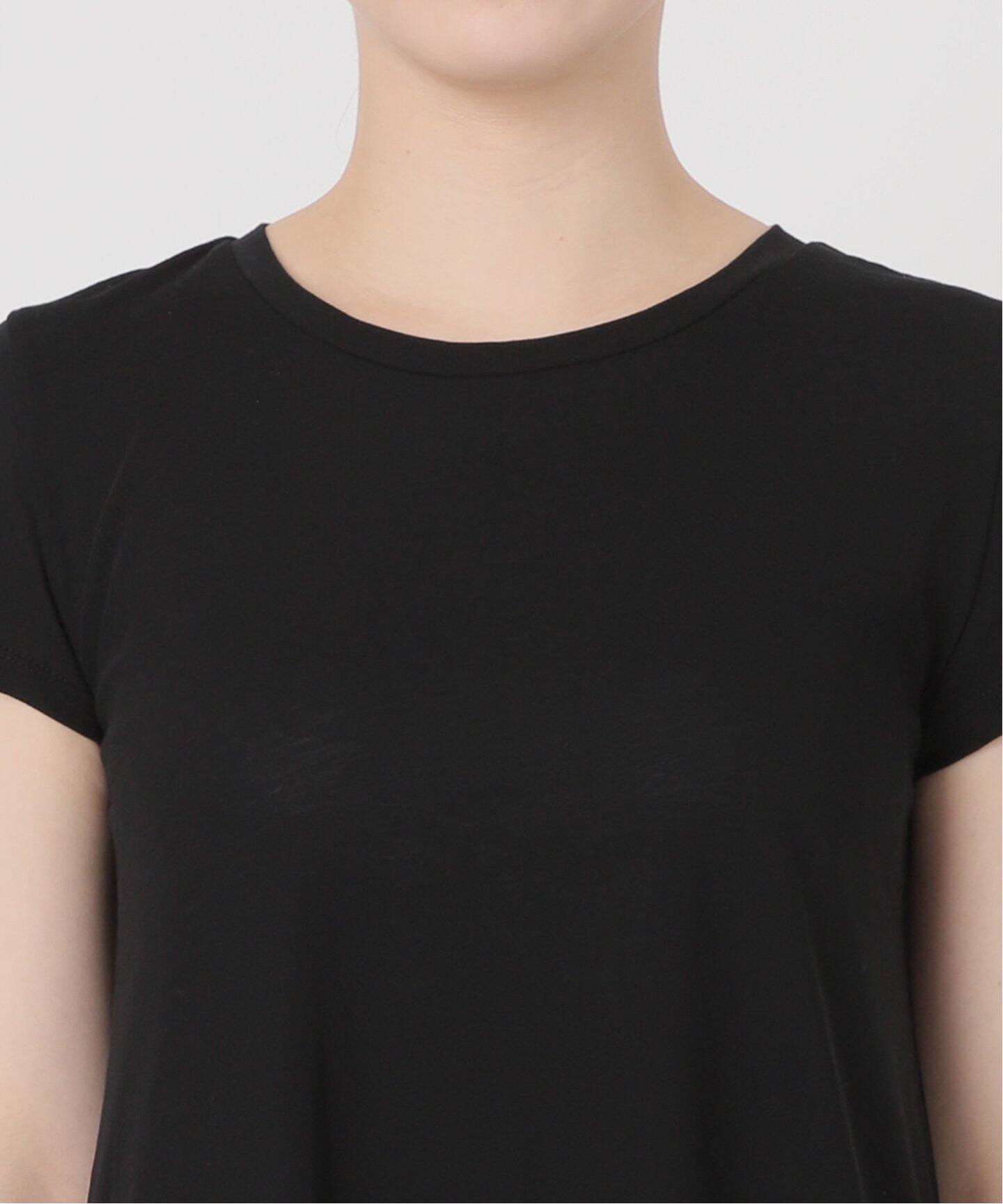 追加》INSCRIRE（アンスクリア）Tシャツドレス 124SS-CUT2（ワンピース 
