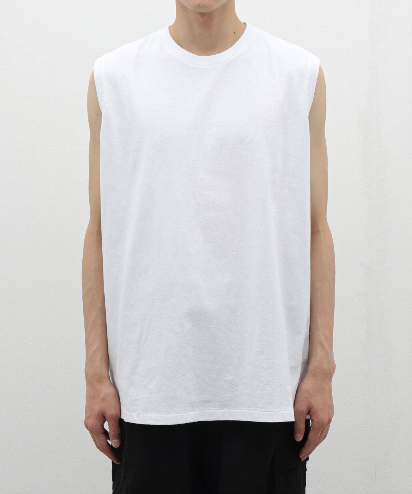 COMOLI / コモリ】コットンジャージ ノースリーブ（Tシャツ 