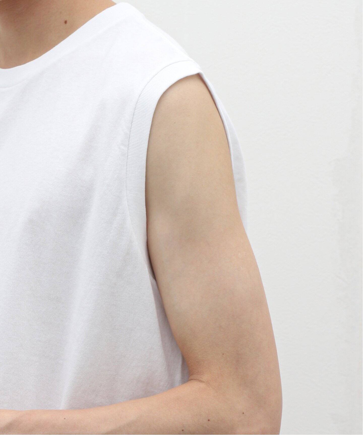 COMOLI / コモリ】コットンジャージ ノースリーブ（Tシャツ 