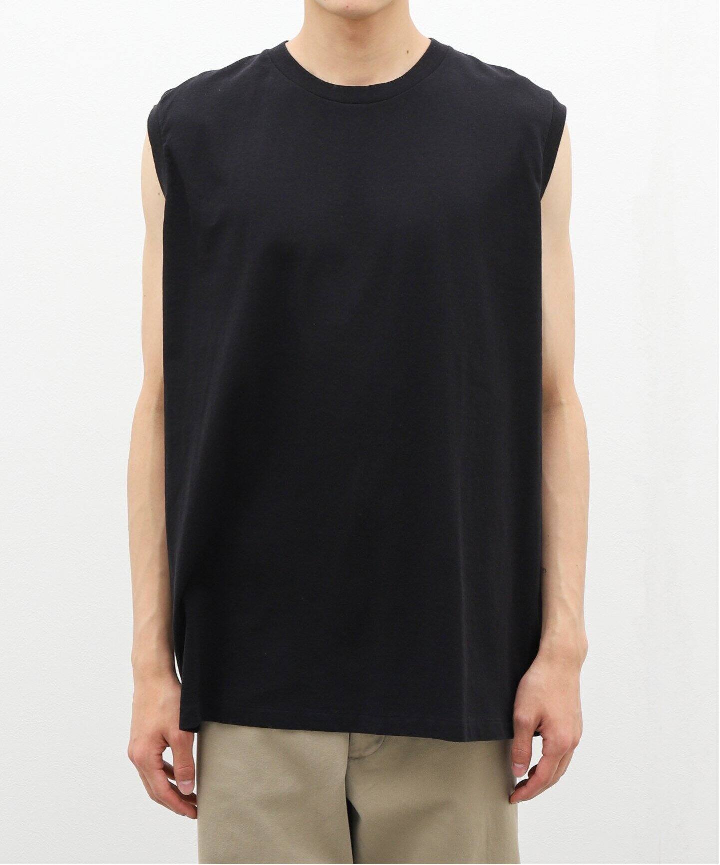 COMOLI / コモリ】コットンジャージ ノースリーブ（Tシャツ 
