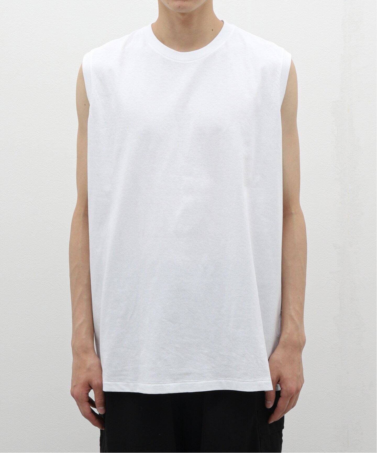 COMOLI / コモリ】コットンジャージ ノースリーブ（Tシャツ 