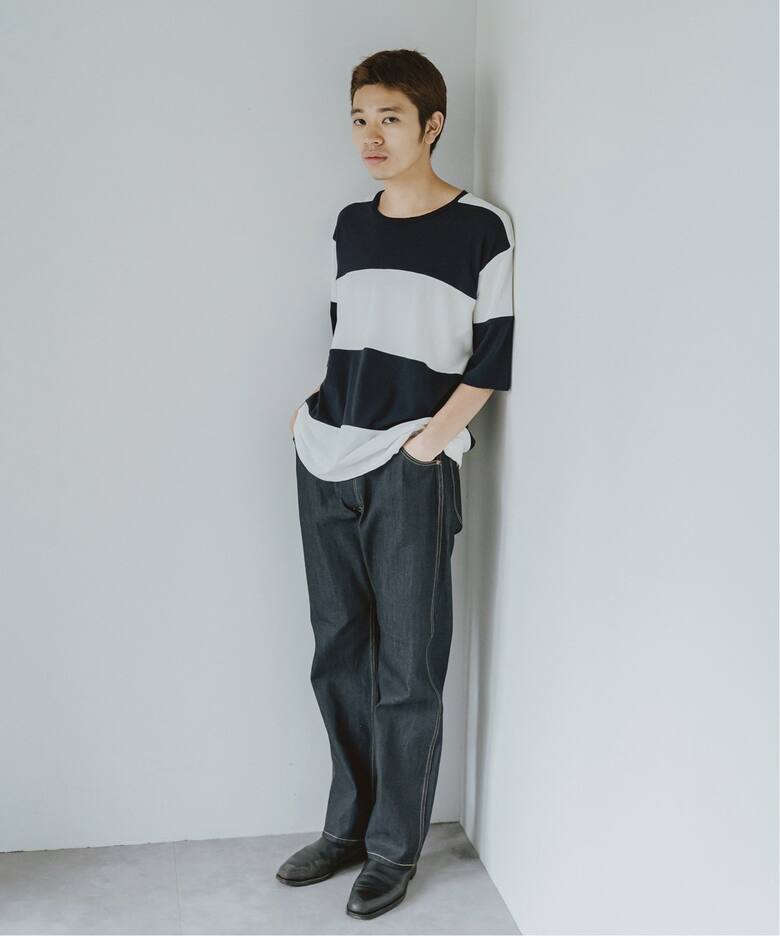 MAATEE&SONS / マーティー & サンズ】別注 BORDER T-SH（Tシャツ 