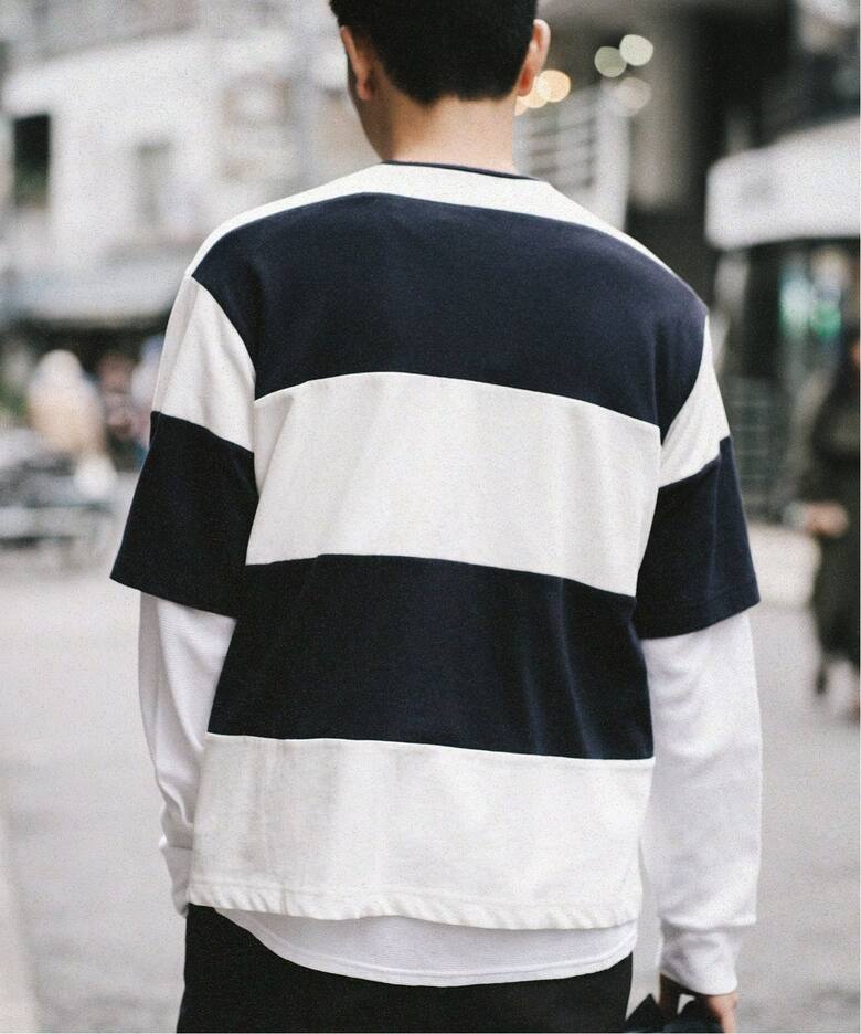 MAATEE&SONS / マーティー & サンズ】別注 BORDER T-SH（Tシャツ 