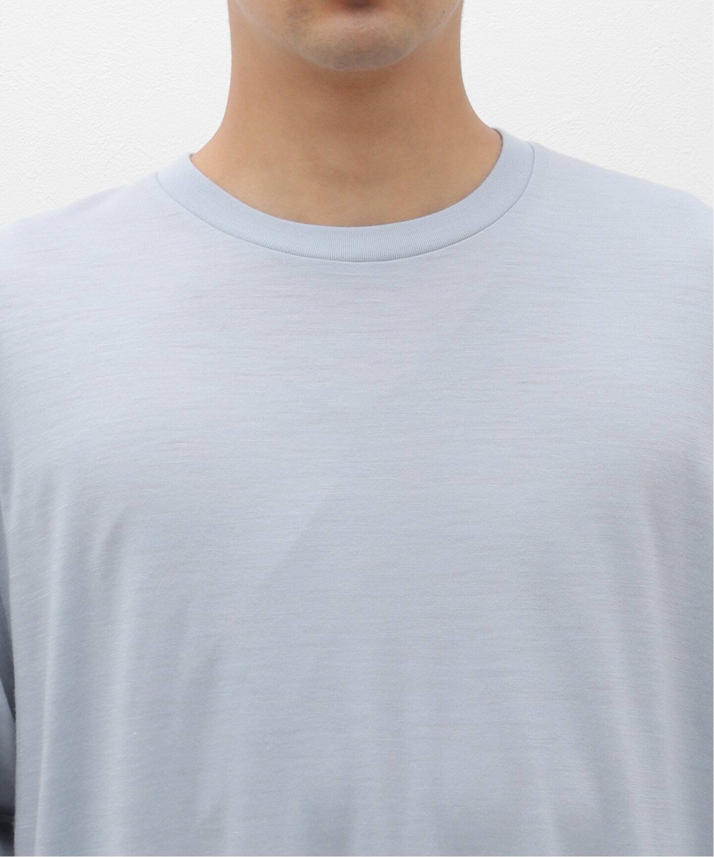 BATONER L'ECHOPPE 別注 Wool Tee wide L BATONER / バトナー】別注 Wool Tee WIDE（Tシャツ／カットソー