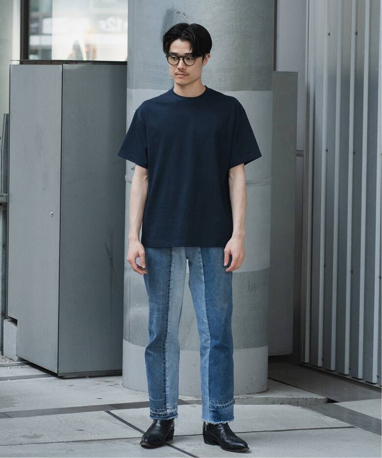 LE / エルイー】STANDARD T-shirts C/N（Tシャツ／カットソー）｜L 