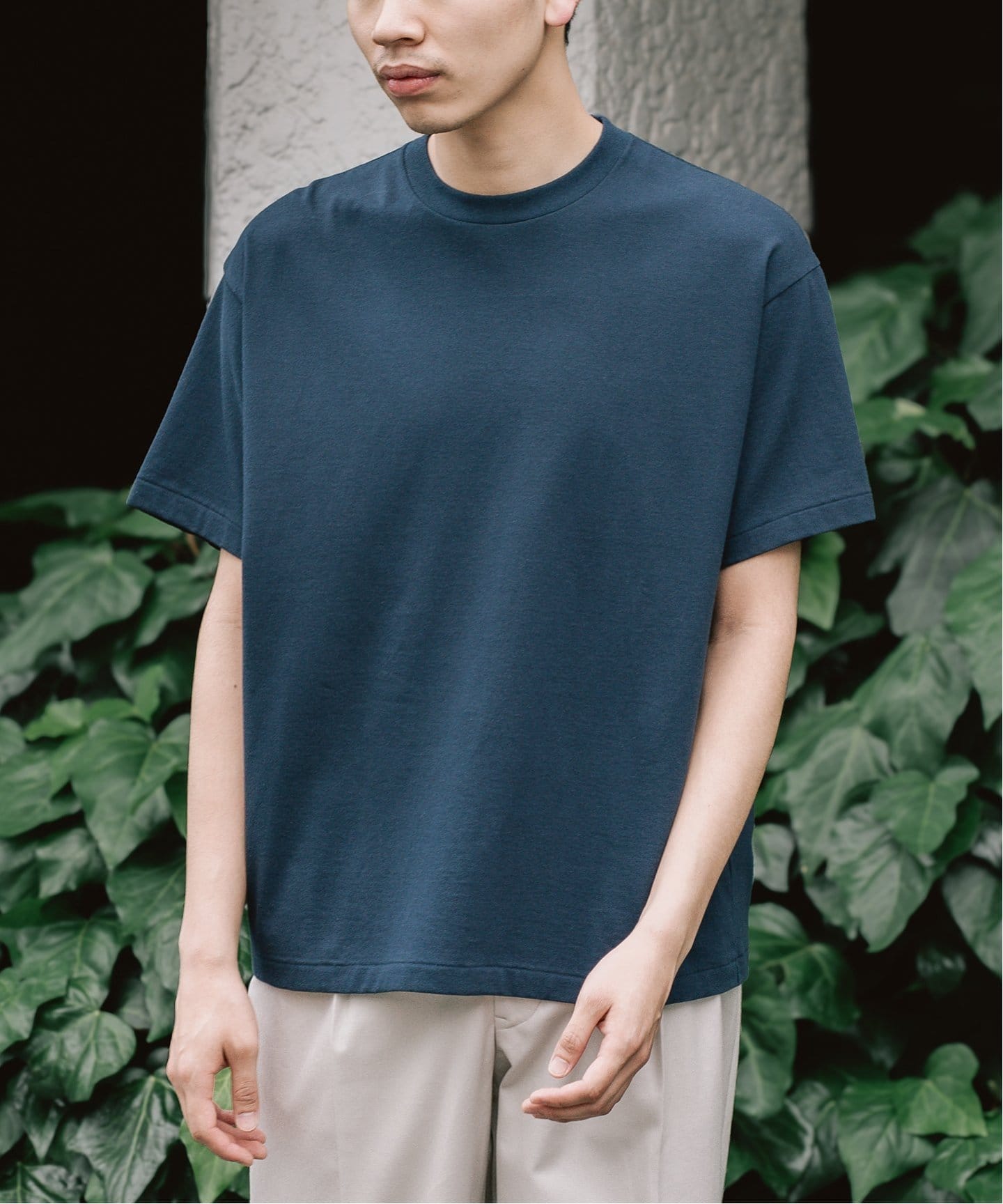 LE / エルイー】WIDE T-shirts C/N（Tシャツ／カットソー）｜L