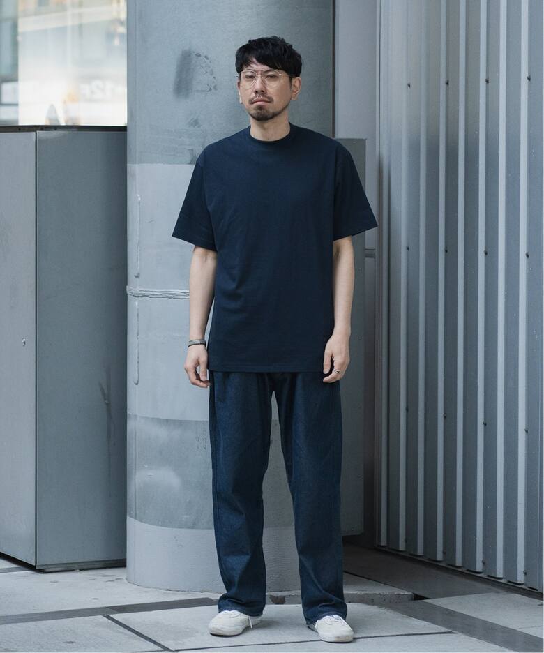 LE / エルイー】WIDE T-shirts C/N（Tシャツ／カットソー）｜L