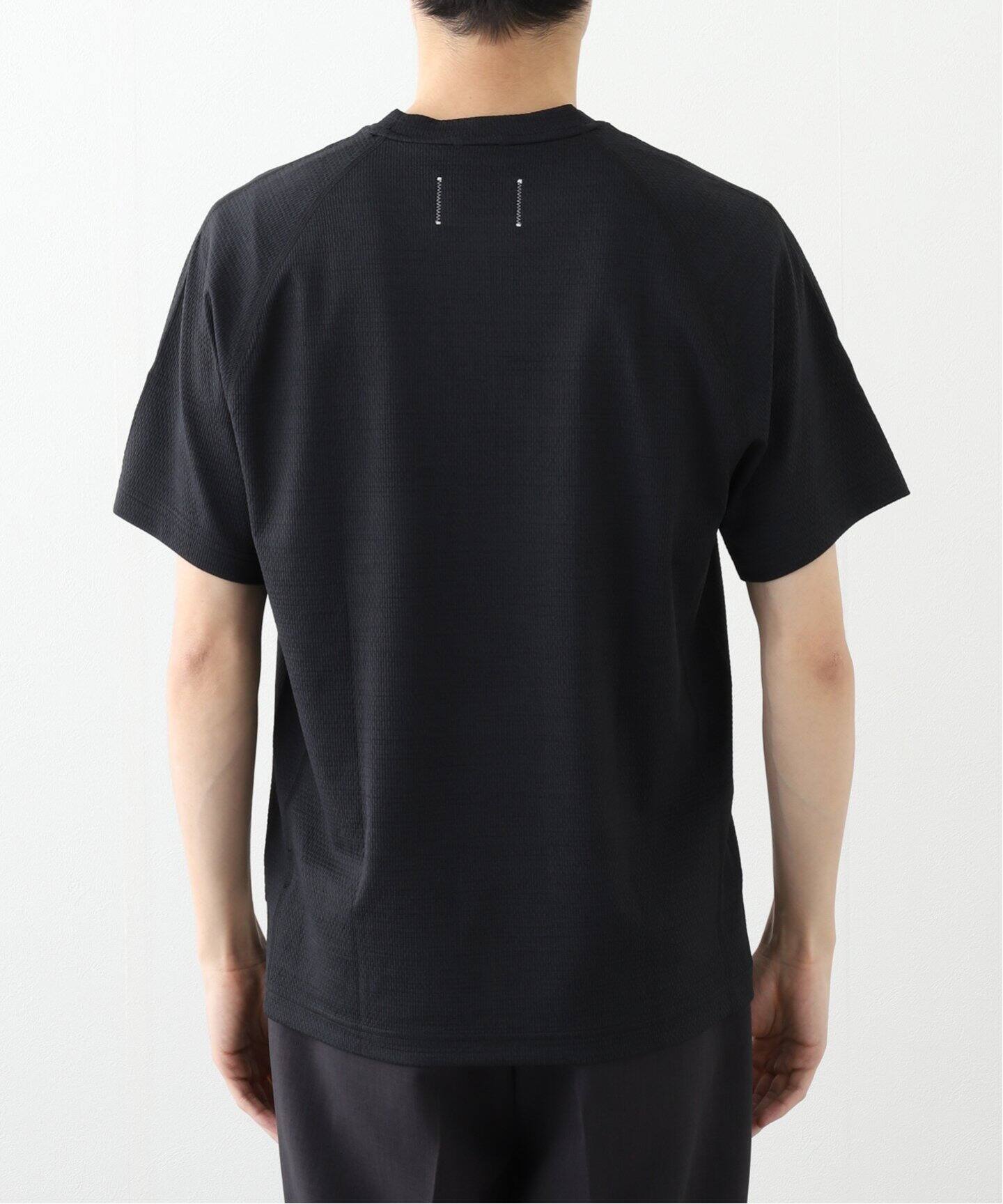 【REIGNING CHAMP】Solotex Mesh Tiebreak スタンダード Tシャツ Solotex Mesh Tiebreak Standard T-Shirt | Reigning Champ