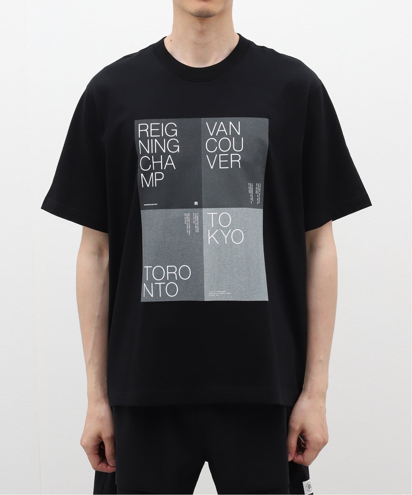 【Reigning Champ】Midweight Jersey City Pack OG Tシャツ Midweight Jersey OG T-Shirt | Reigning Champ | Reigning Champ US