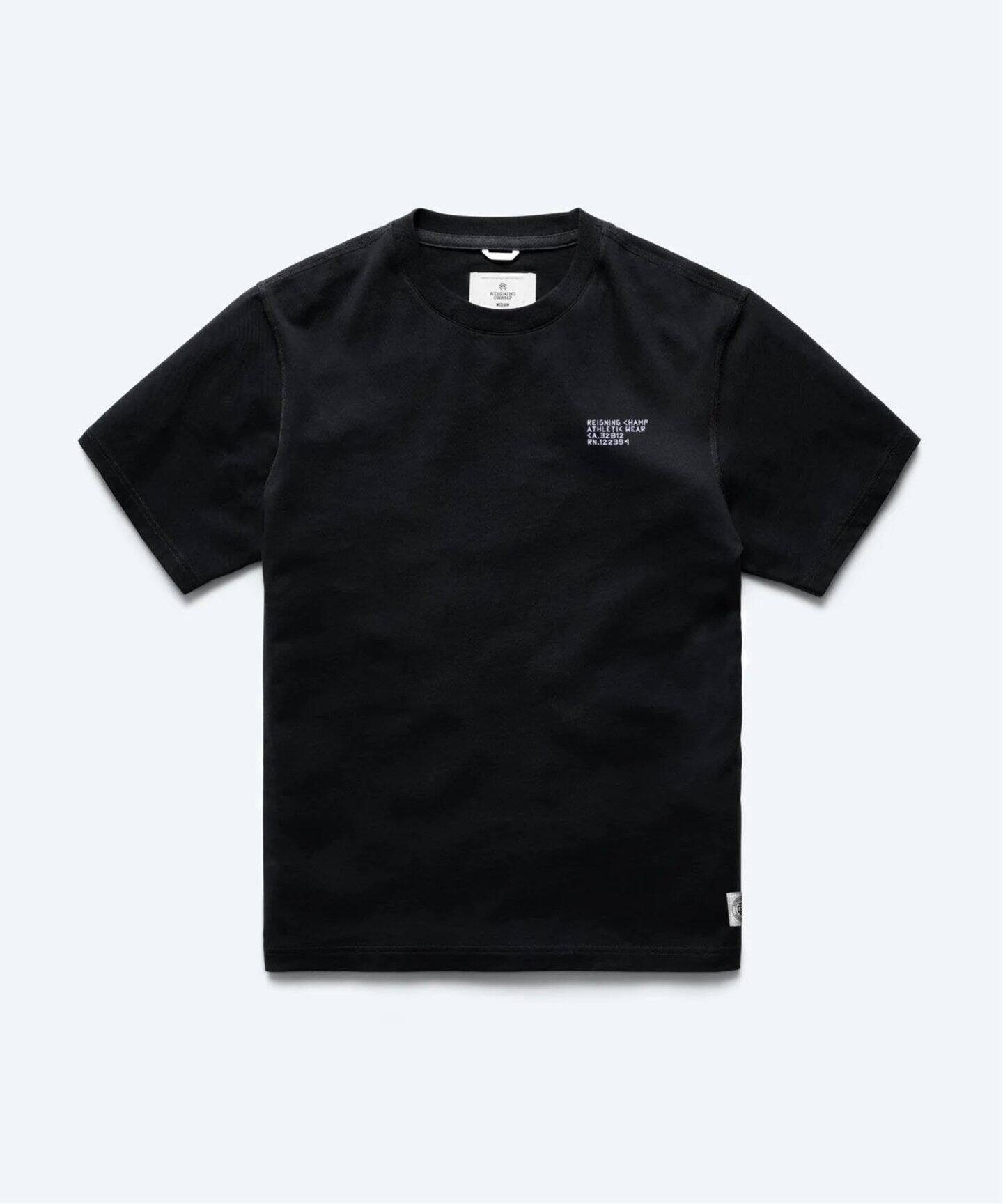 【REIGNING CHAMP】ミッドウェイト ジャージー ライン Tシャツ REIGNING CHAMP - 【国内正規品】【STANDARD FIT】 MIDWEIGHT
