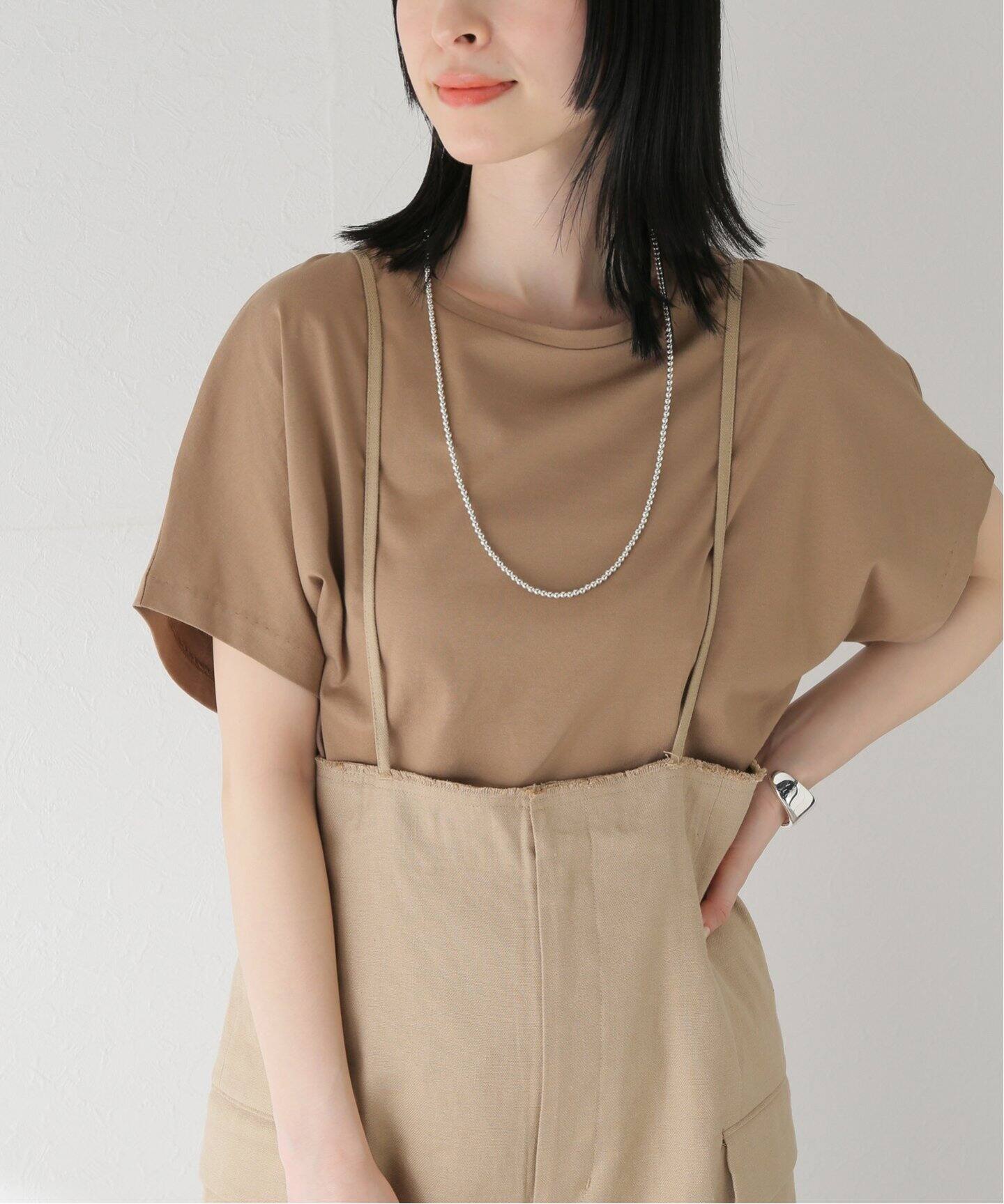 ATON / エイトン】SUVIN 60/2 CAP SLEEVE PULLOVER（Tシャツ  