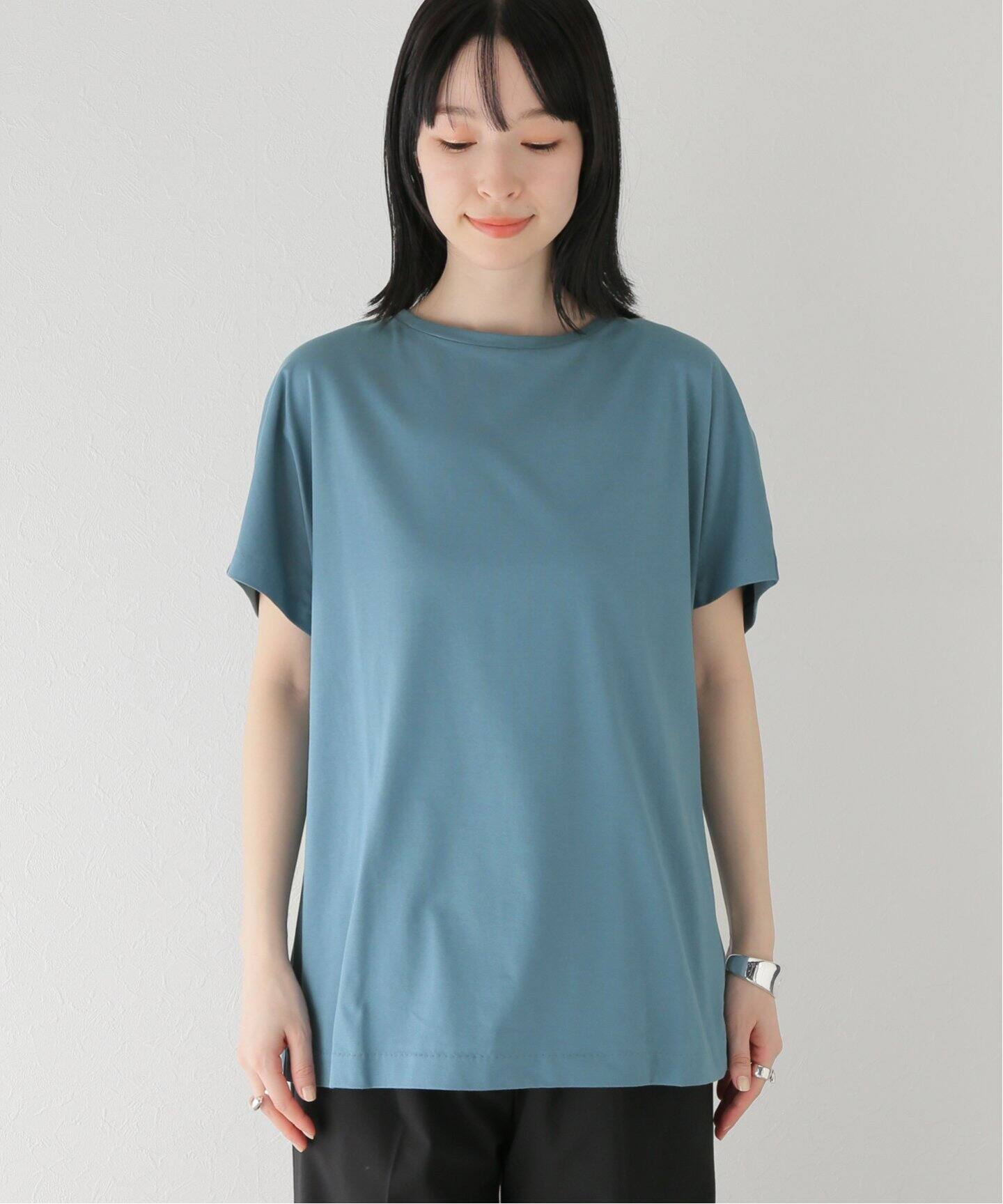 ATON / エイトン】SUVIN 60/2 CAP SLEEVE PULLOVER（Tシャツ  