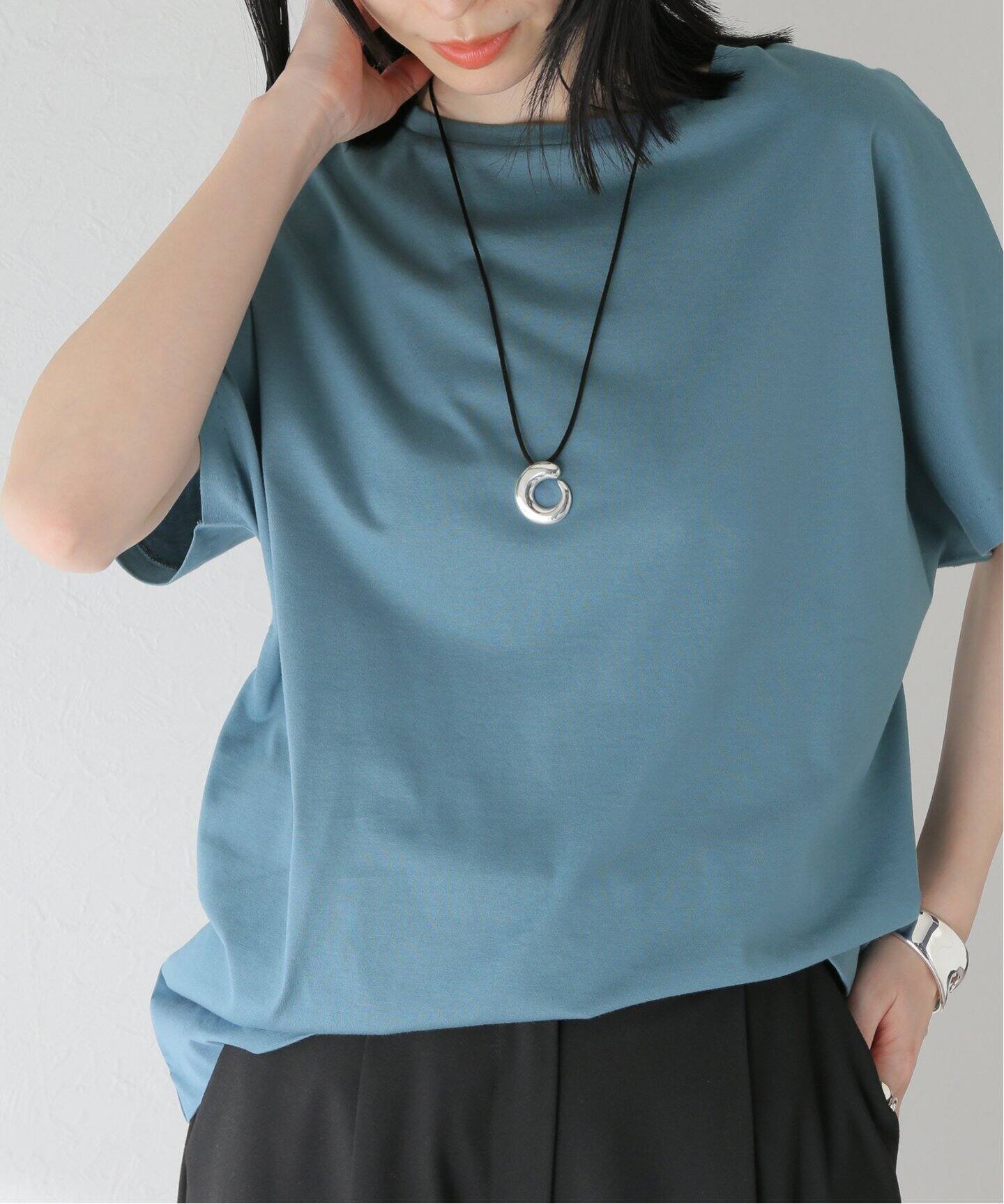 ATON / エイトン】SUVIN 60/2 CAP SLEEVE PULLOVER（Tシャツ  