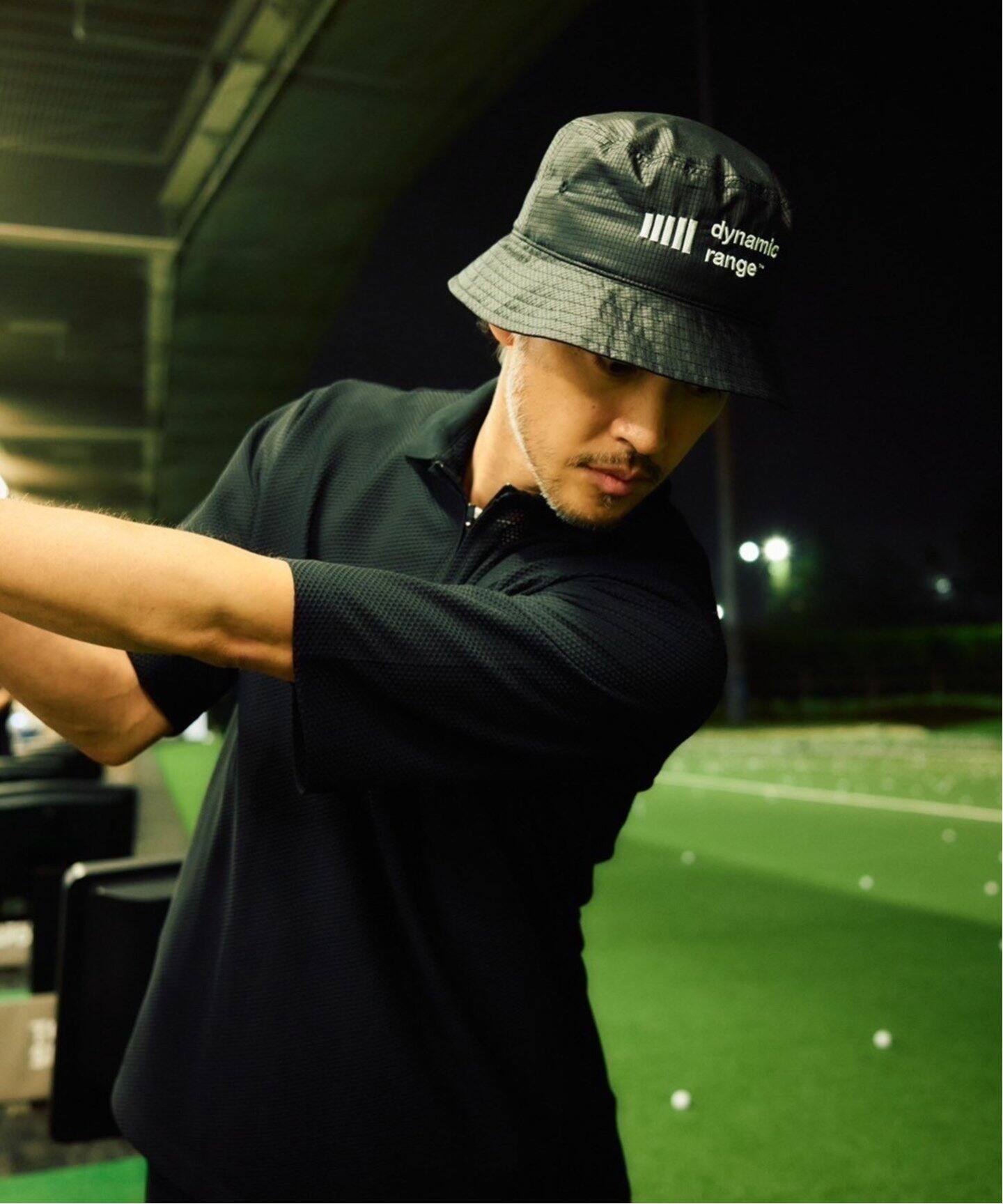 CLUBHAUS / Dynamic Range (クラブハウス) Warm-UP ポロZIPシャツ  